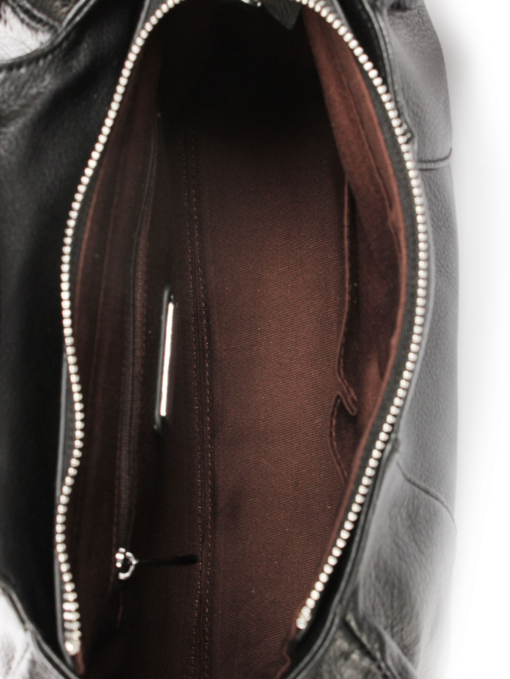 LACCOMA сумка АУ4748-черный натуральная кожа  фото 4