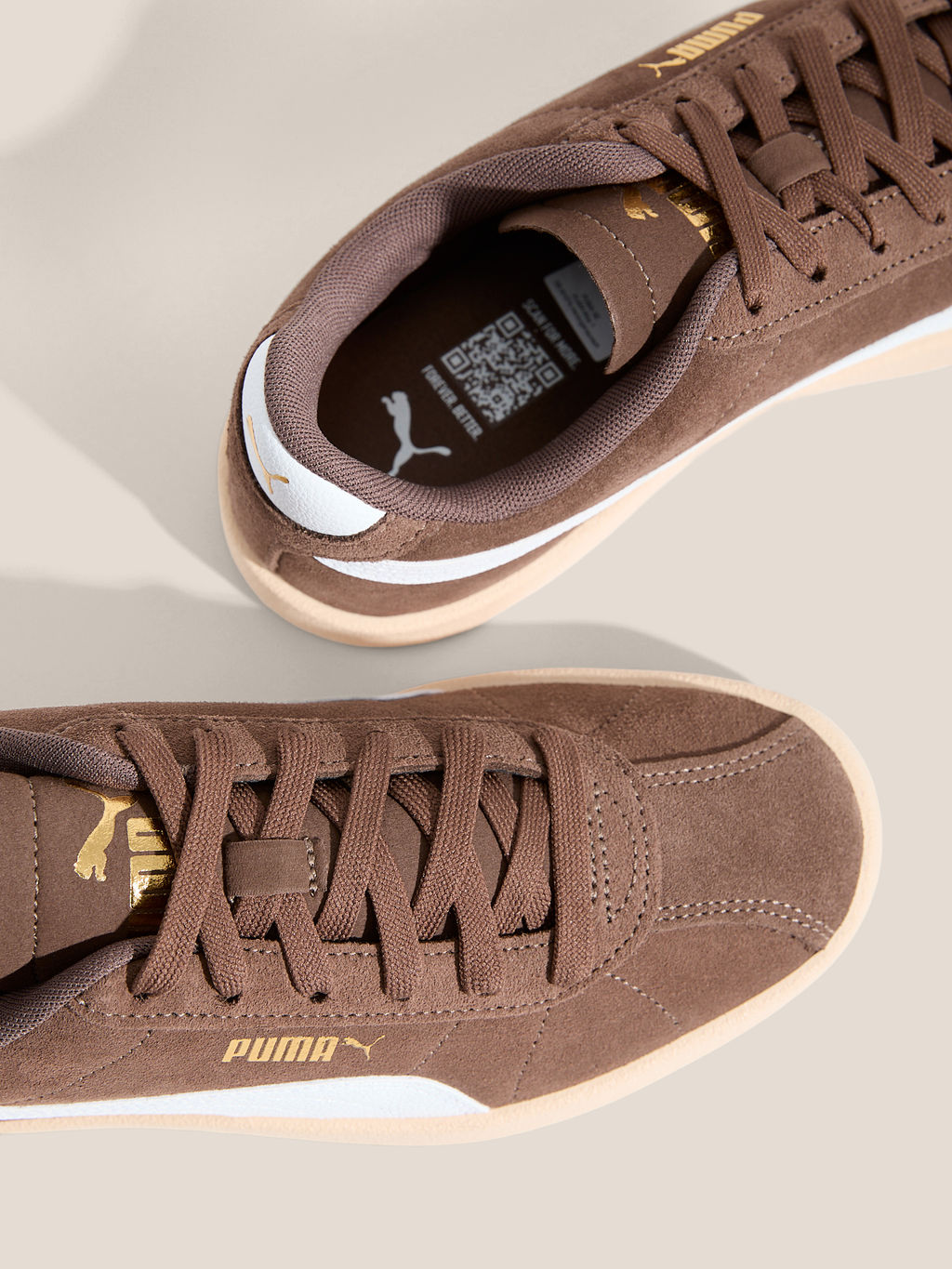 Кеды PUMA Puma Club II Артикул 4587681, коричневый