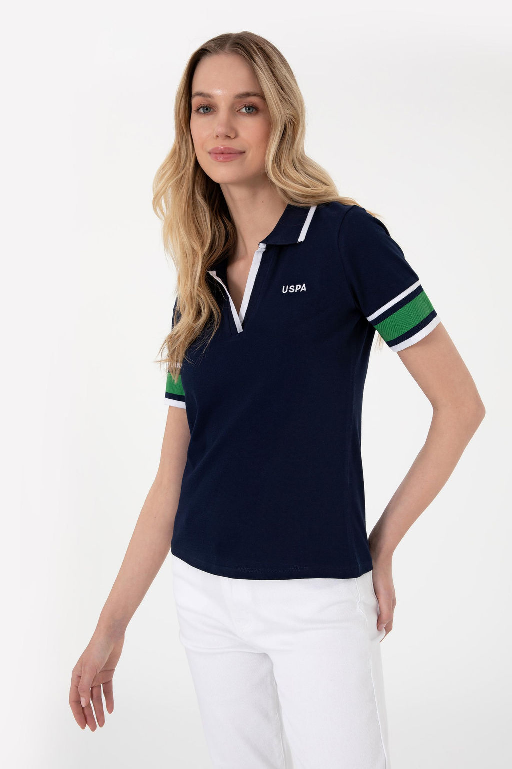 Kad_n Lacivert Ti__rt Sepette S_rpriz _ndirim - U.s. polo assn фото 3