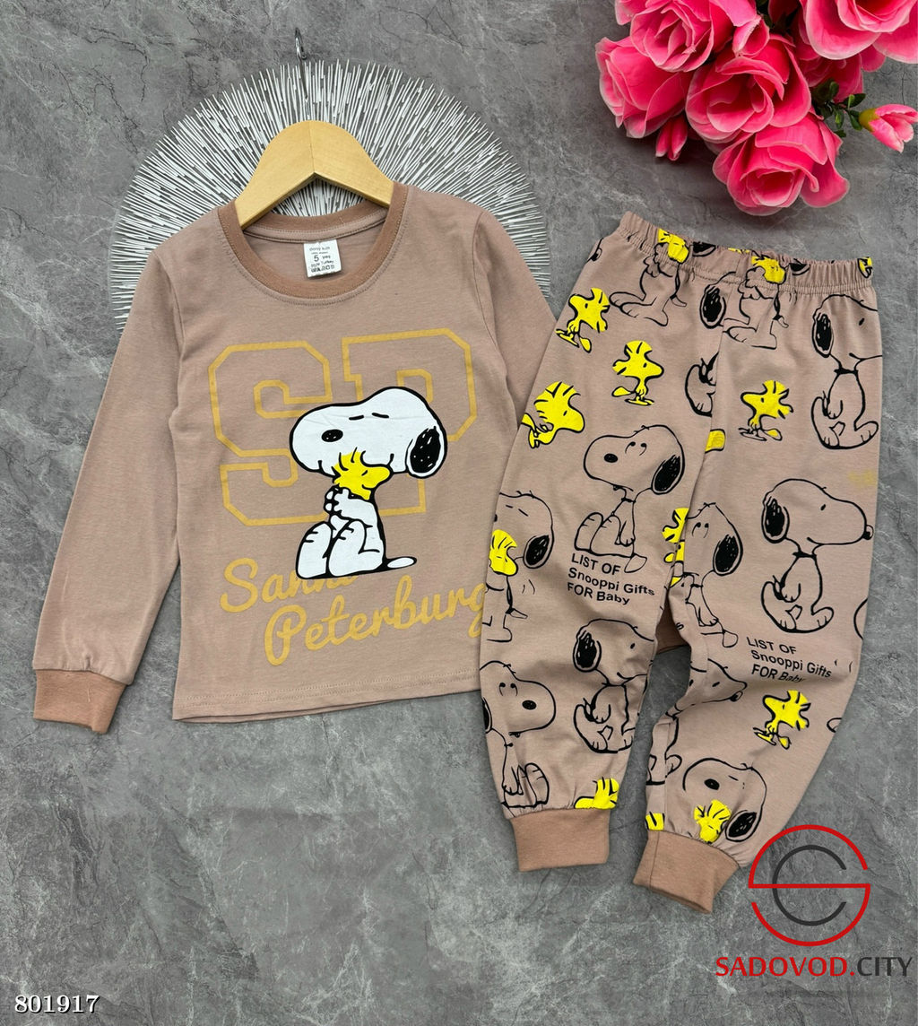 Пижама детская с рисунком