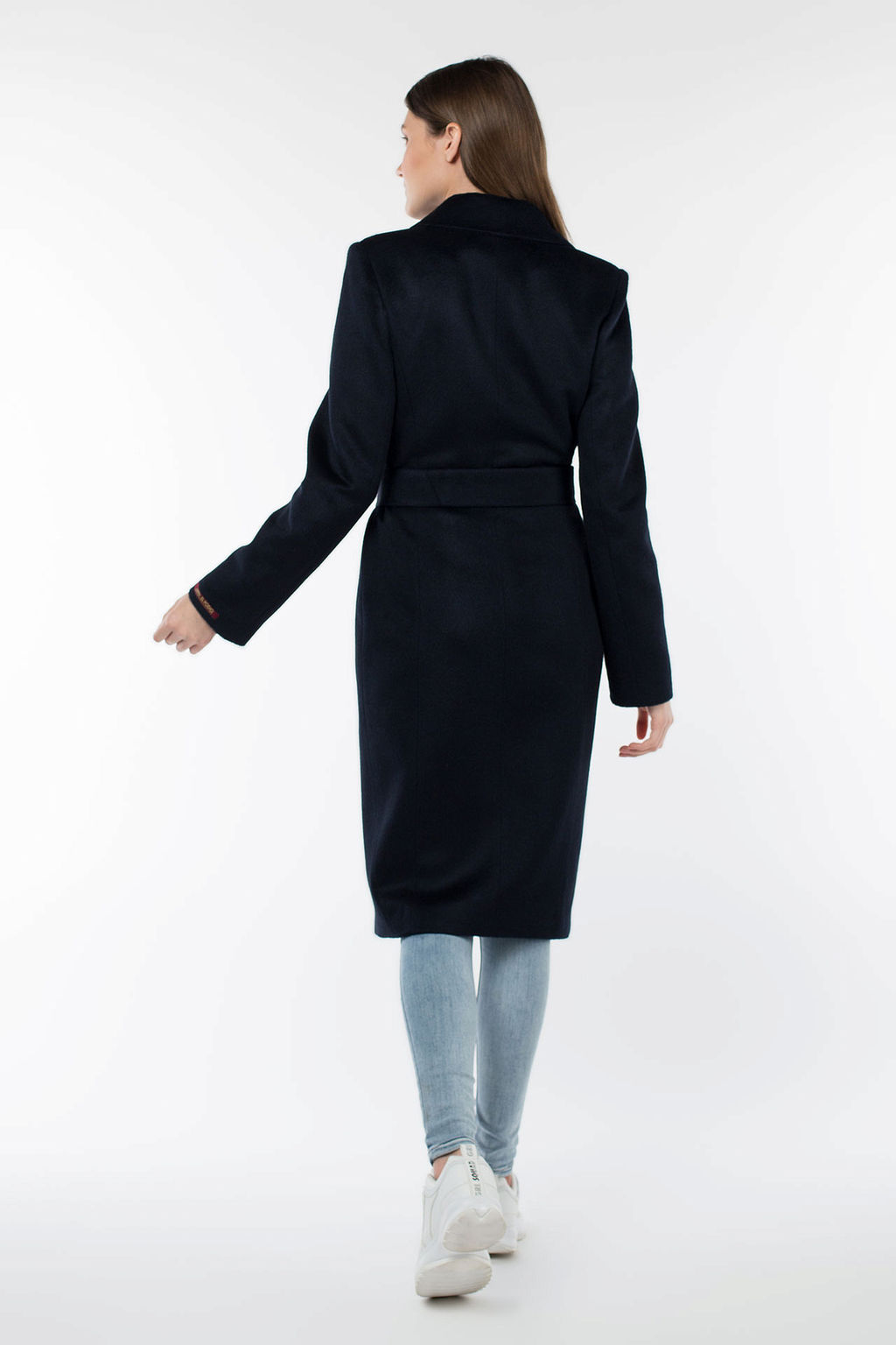 Пальто женское демисезонное (пояс) - El podio фото 7