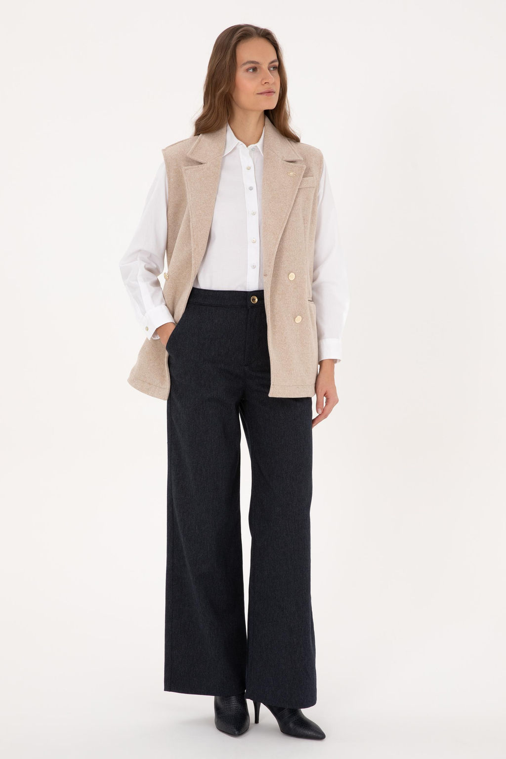 Kad_n Camel Melanj Sweatshirt - U.s. polo assn фото 4