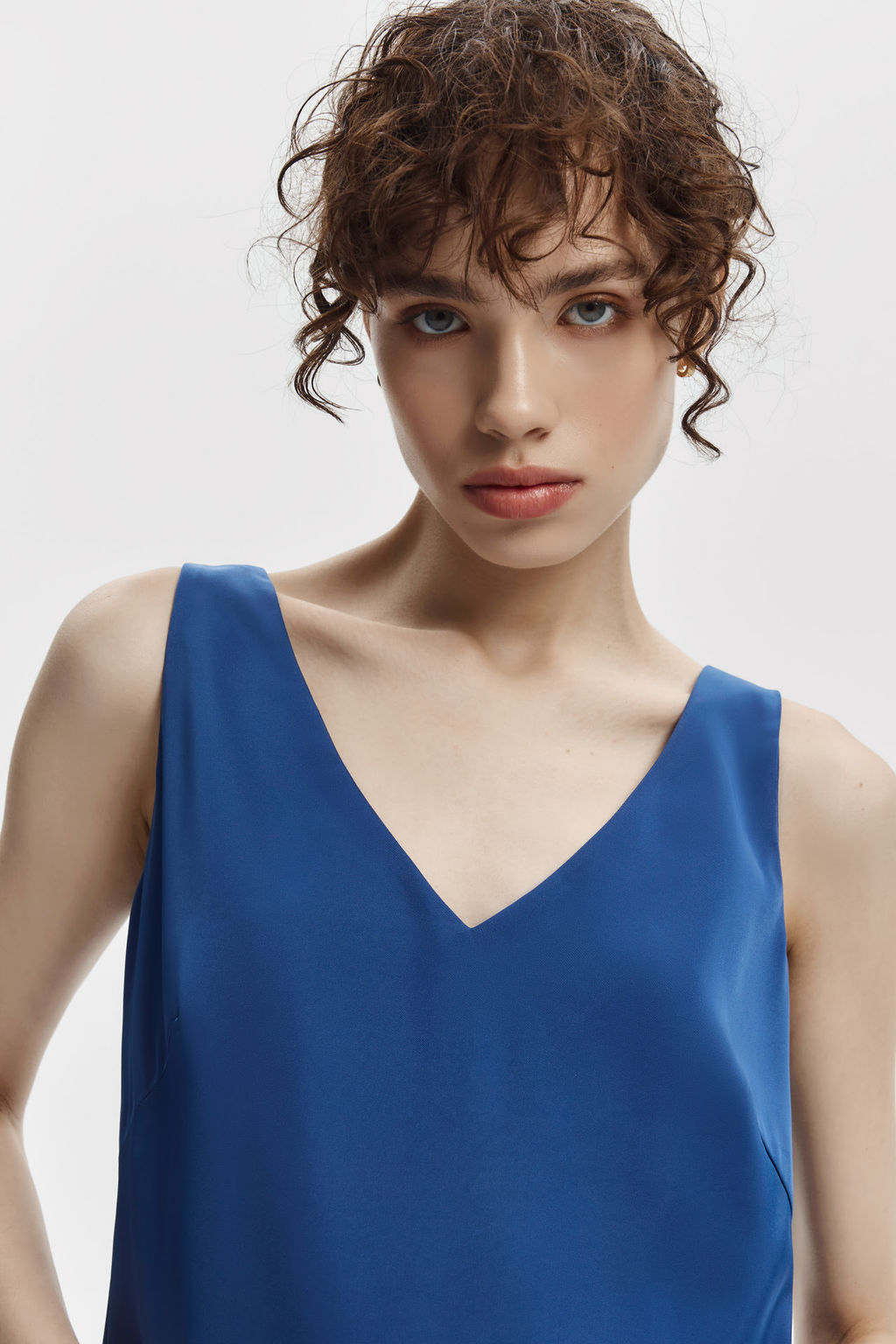 Топ с V-образным вырезом - Mollis фото 3