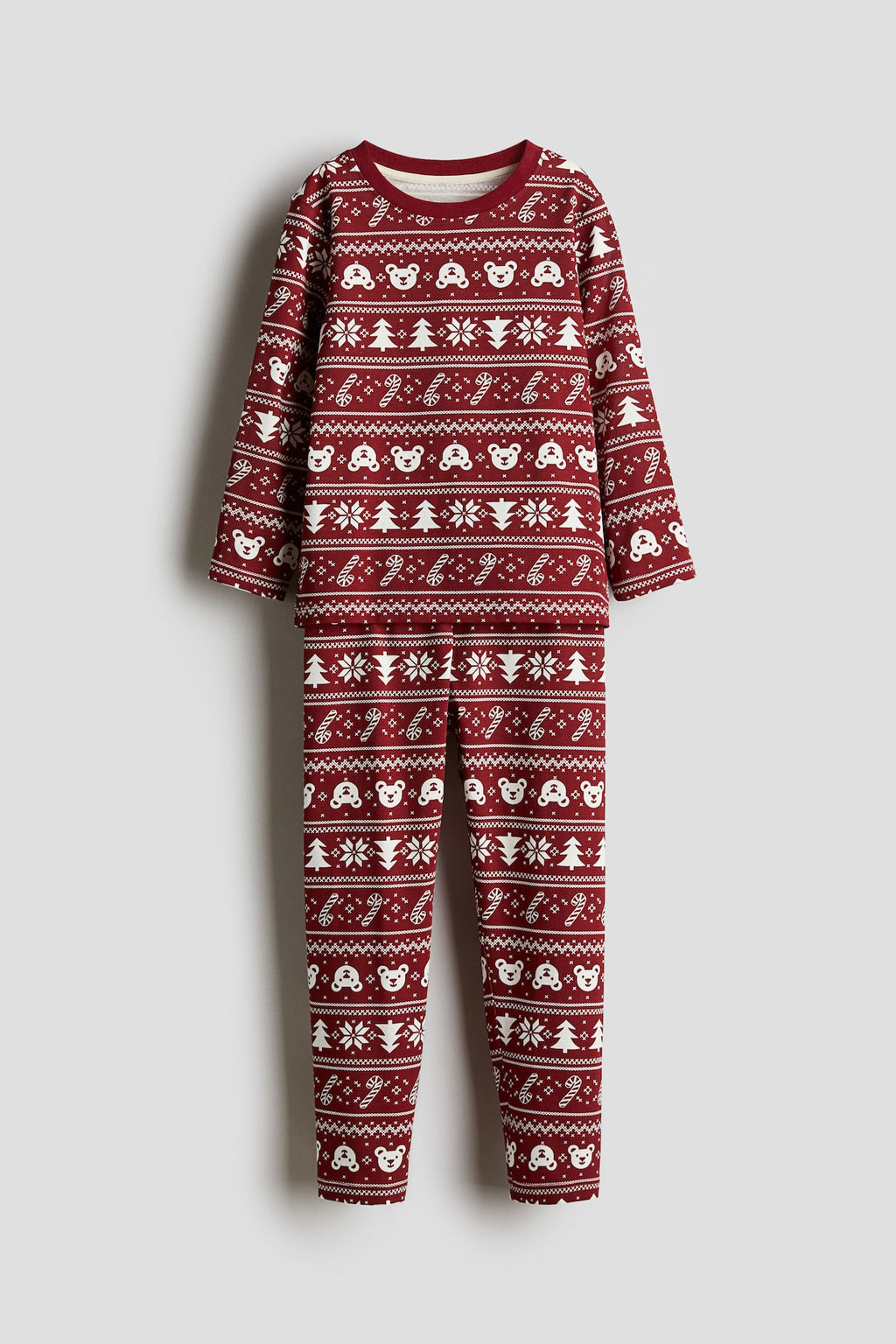 Printed cotton pyjamas