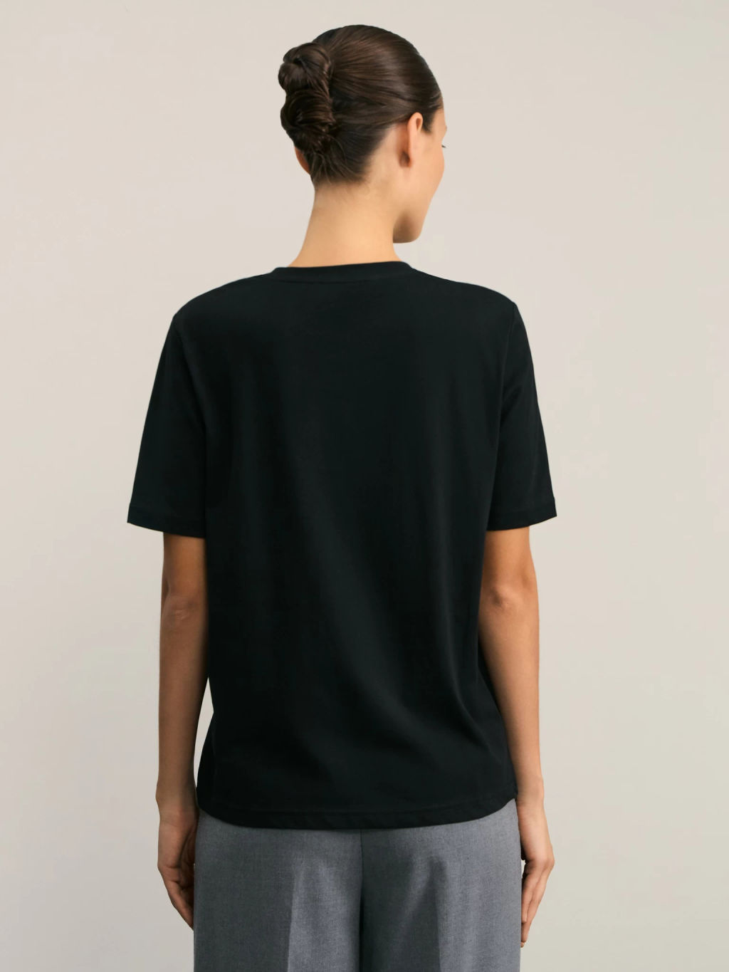 Базовая футболка из хлопка / Zarina  фото 5