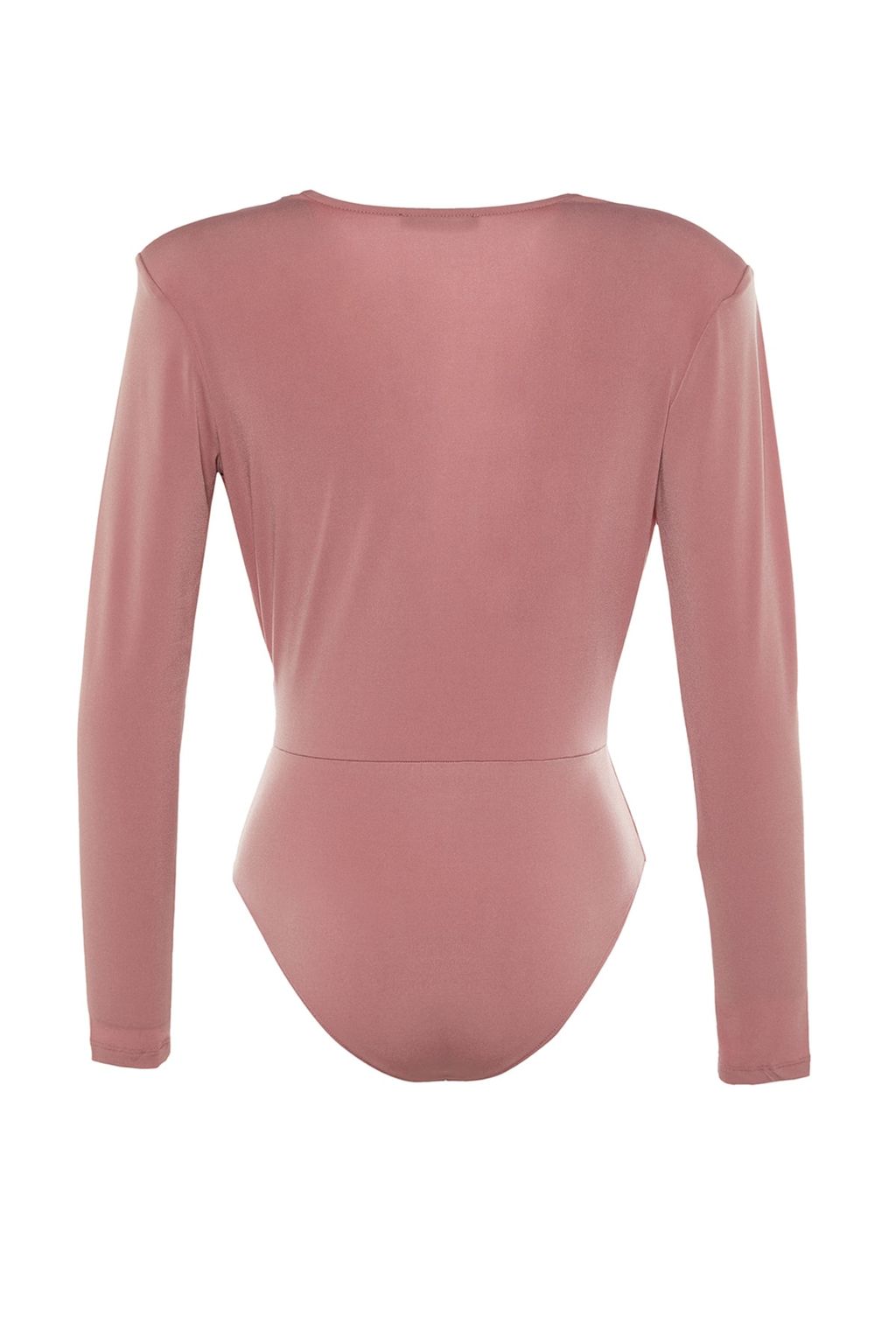Gul Kurusu Kruvaze Yaka Orme Body TPRAW22BD0161