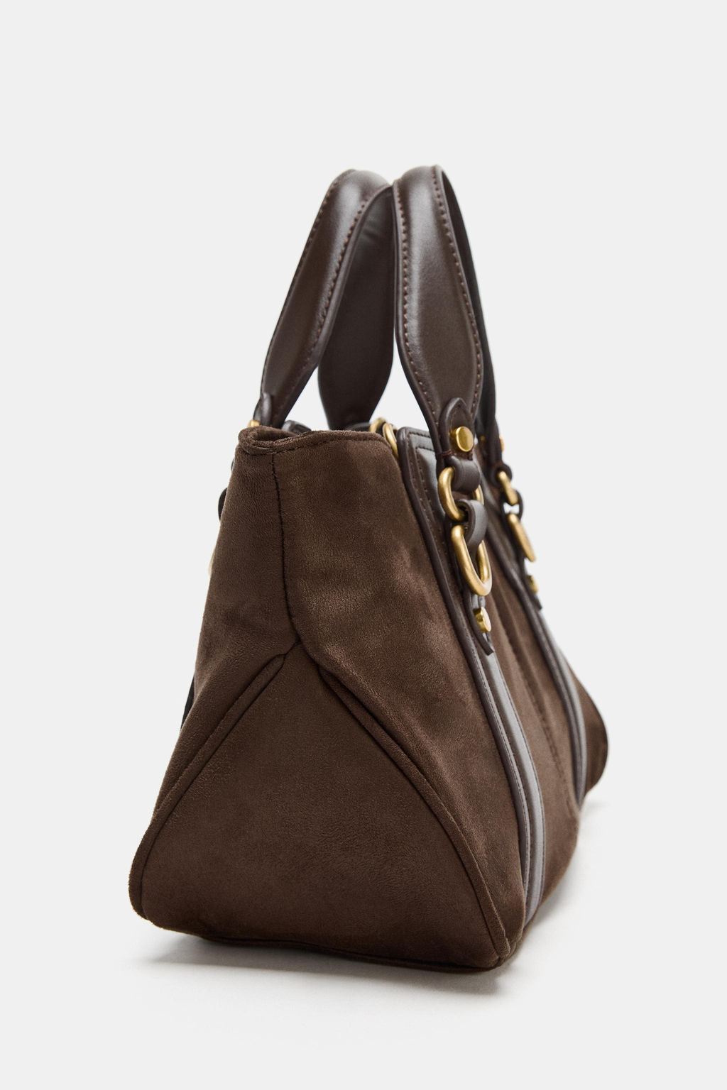 MINI SHOPPER BAG WITH RINGS - Zara фото 11