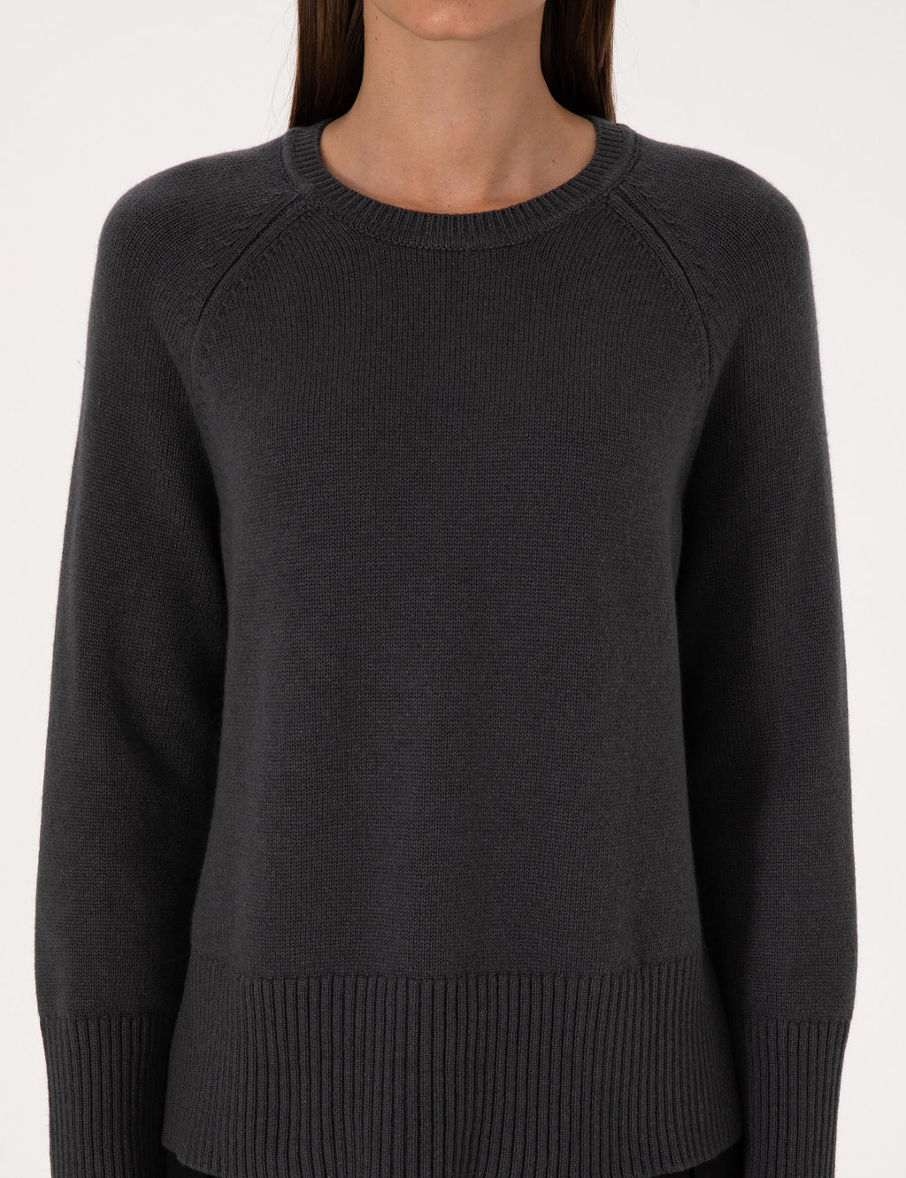 Antrasit Comfort Fit Y_n Kar___ml_ Kazak - Pierre cardin фото 6