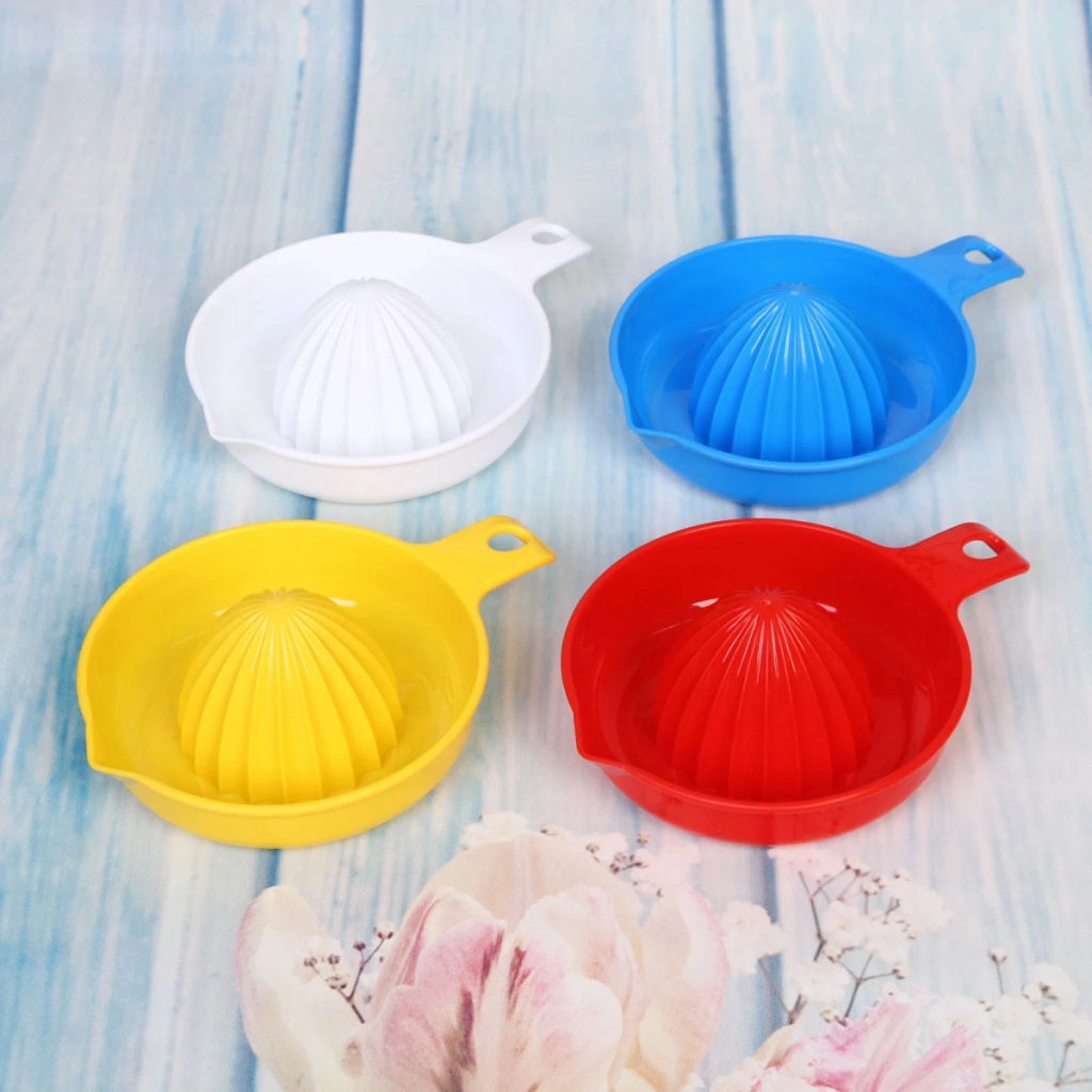 Цена за 5 шт. Соковыжималка пластиковая для цитрусовых с ручкой 19*14*4,5см, цвета микс