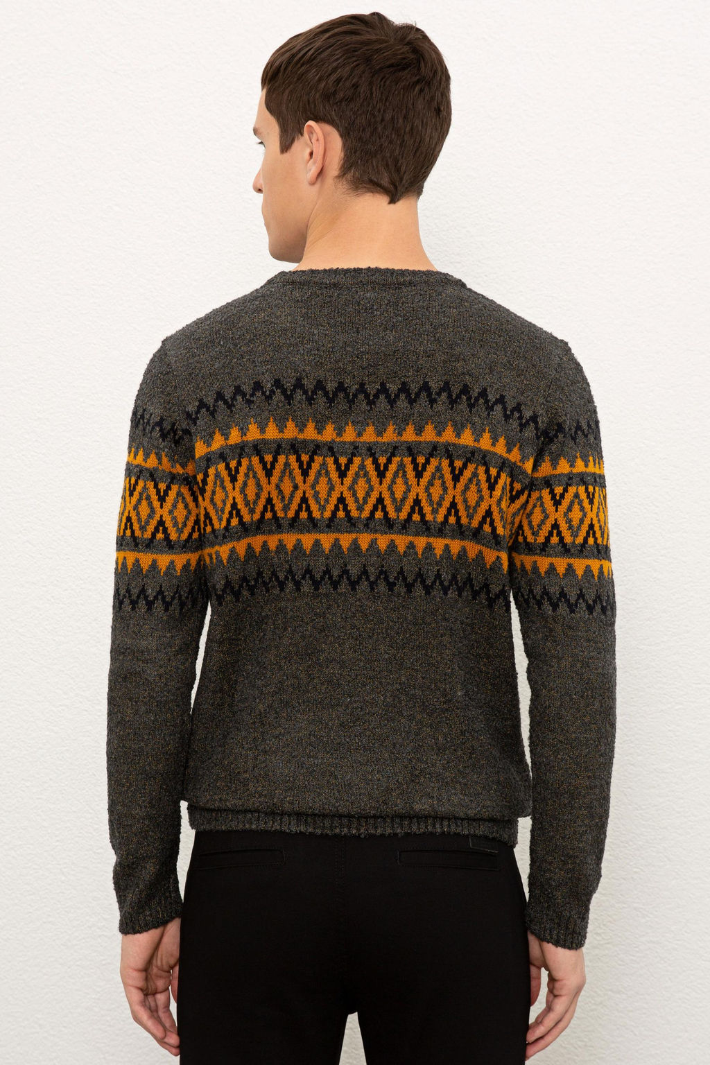 Erkek Gri Kazak - U.s. polo assn фото 3