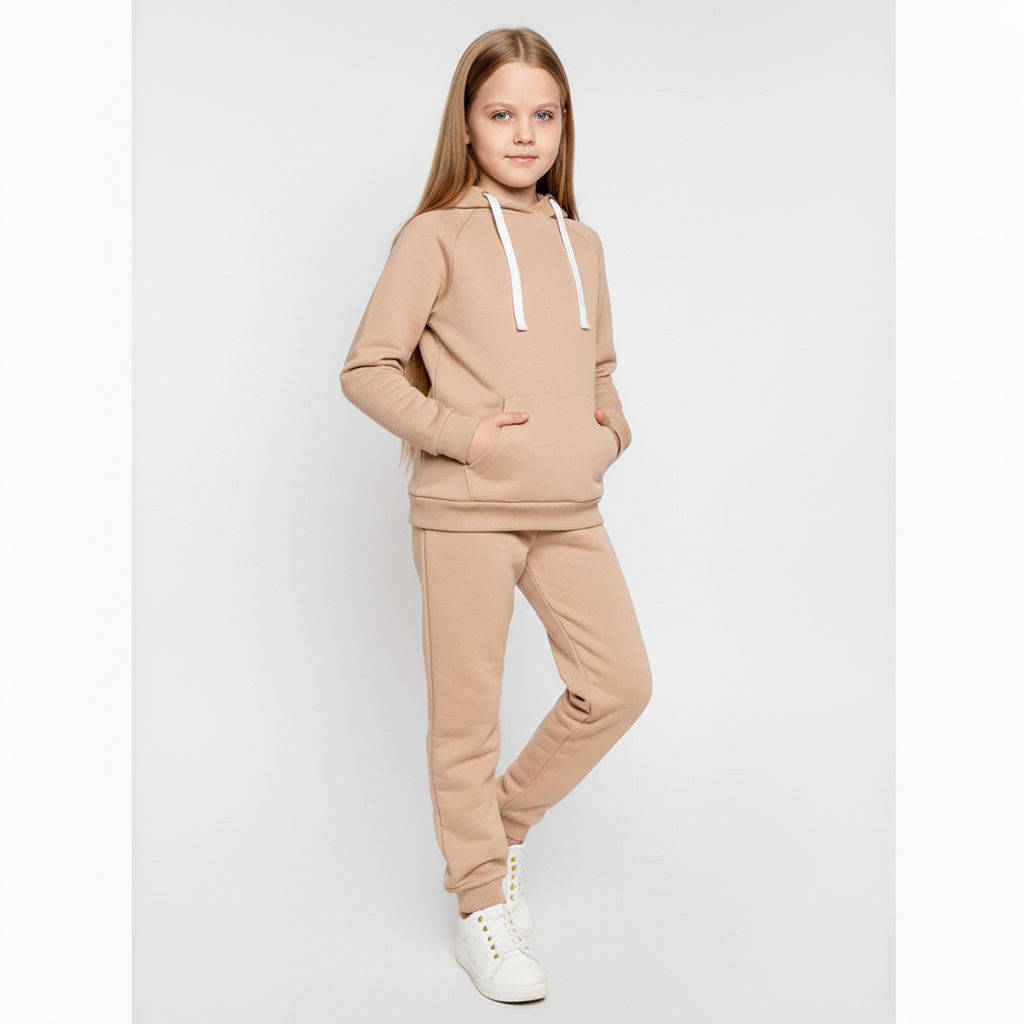 Костюм спортивный футер 2х нитка петля 8297300102 8297300102 купить оптом по цене 1 058 ?| Фабрика детской одежды Юлла