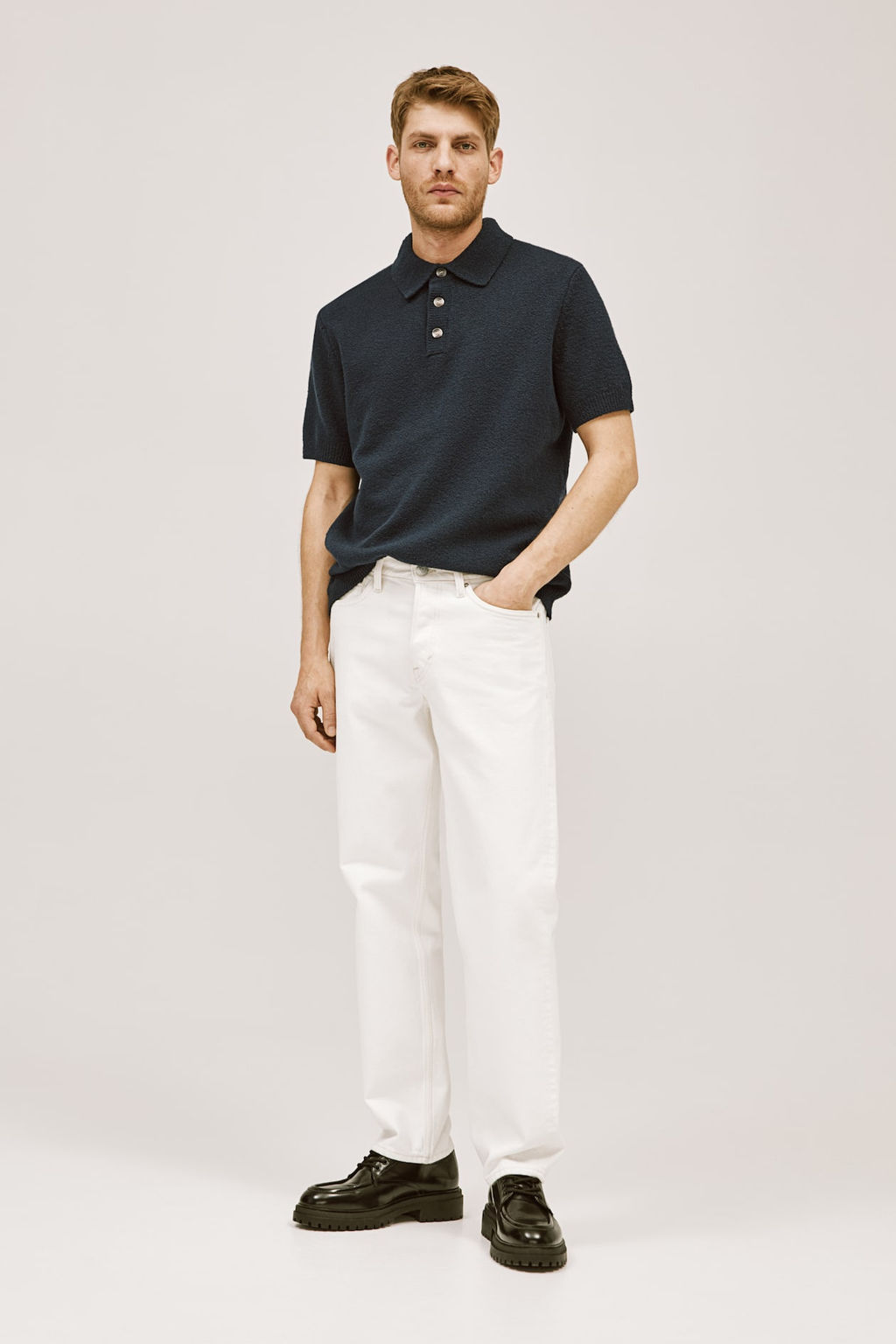 Polo de boucle Regular Fit - H&m фото 2