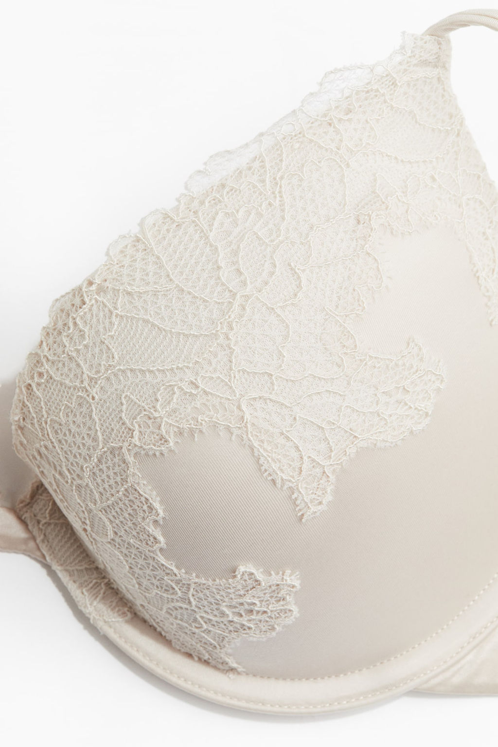 Sujetador push-up de microfibra y encaje - H&m фото 5