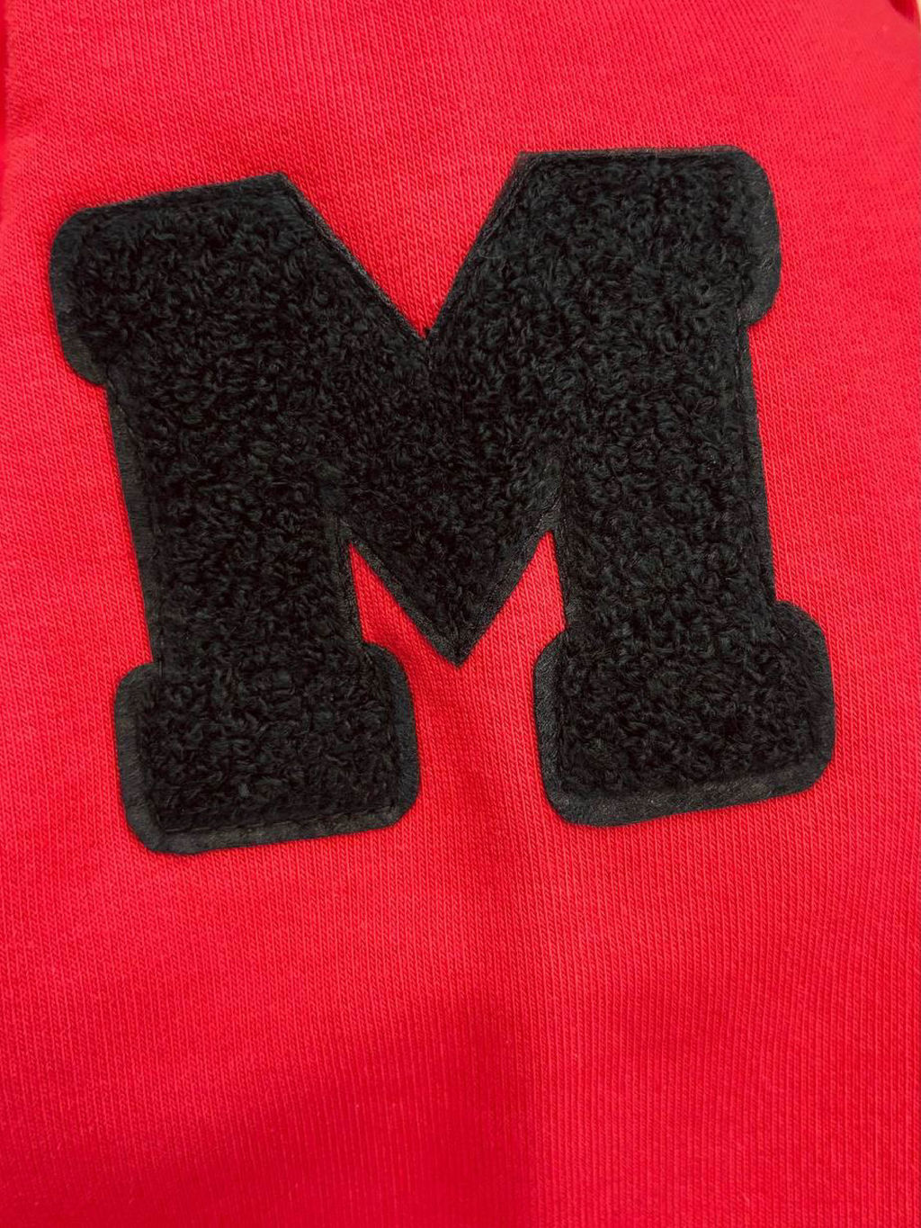 Толстовка для мальчика с шевроном 22-3270 красный - Mini maxi фото 5