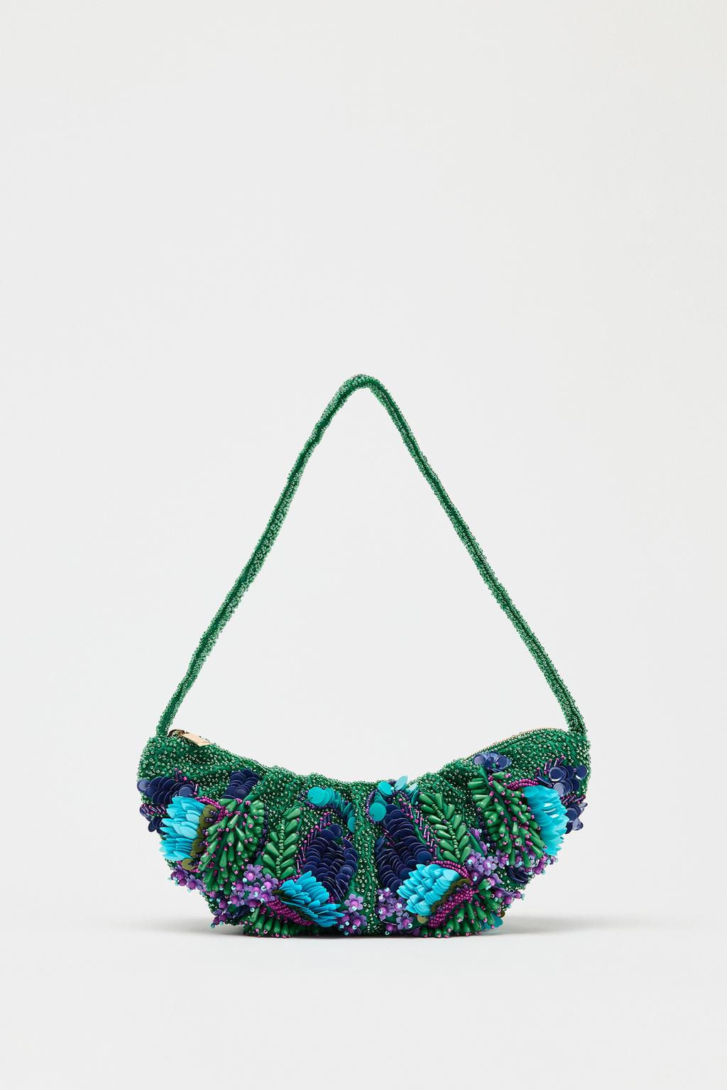 BEADED SHOULDER BAG - Zara фото 2