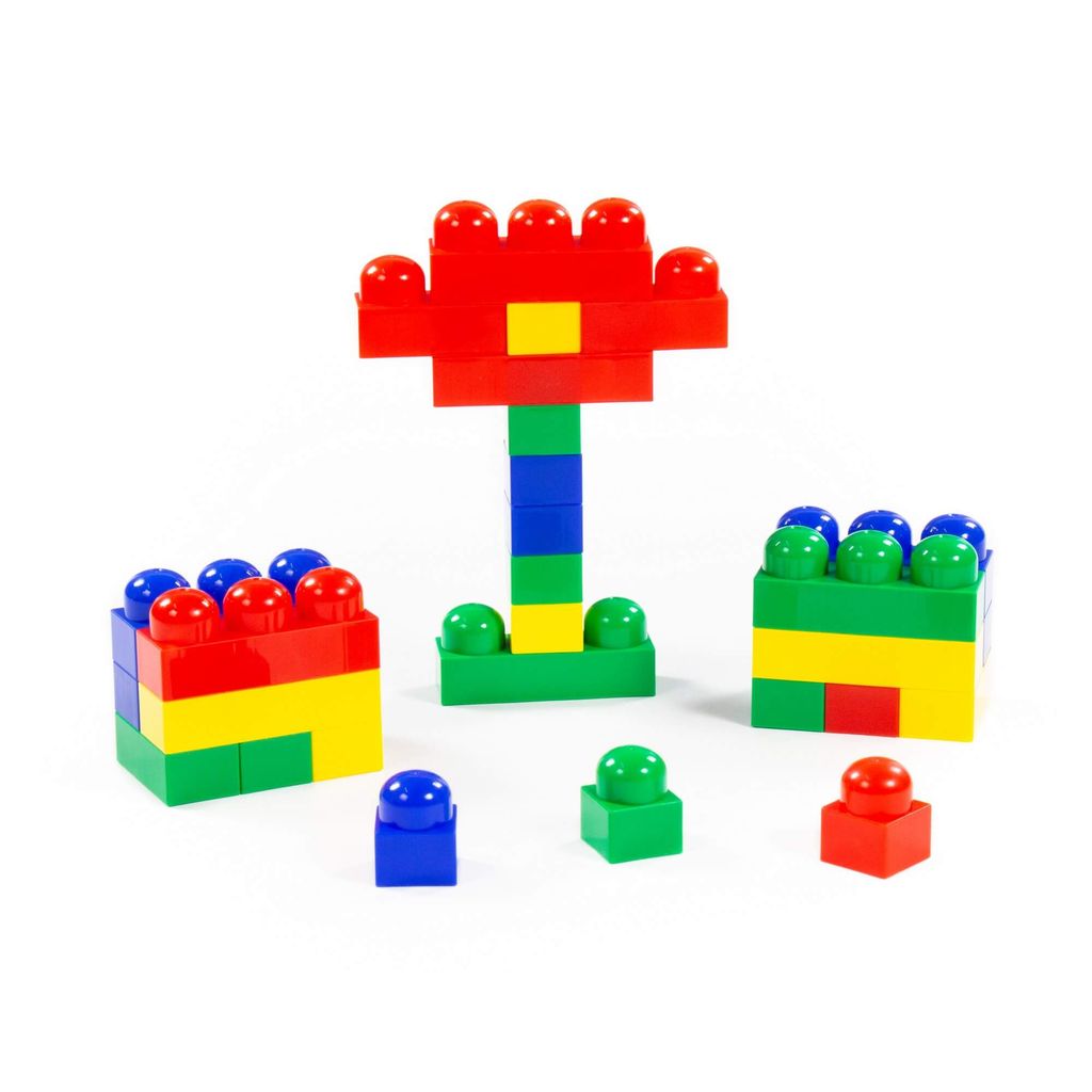 Конструктор Юниор(40 элементов) (в контейнере) - Полесье фото 6