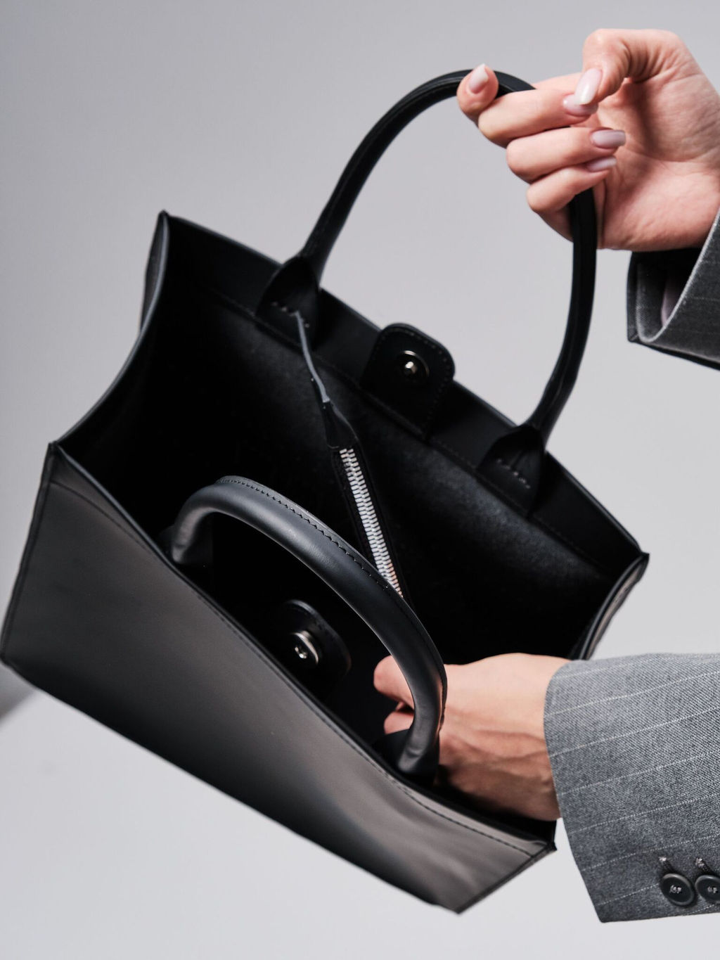 Сумка кожаная Azaro 30586 розовый фламинго - Deboro фото 70