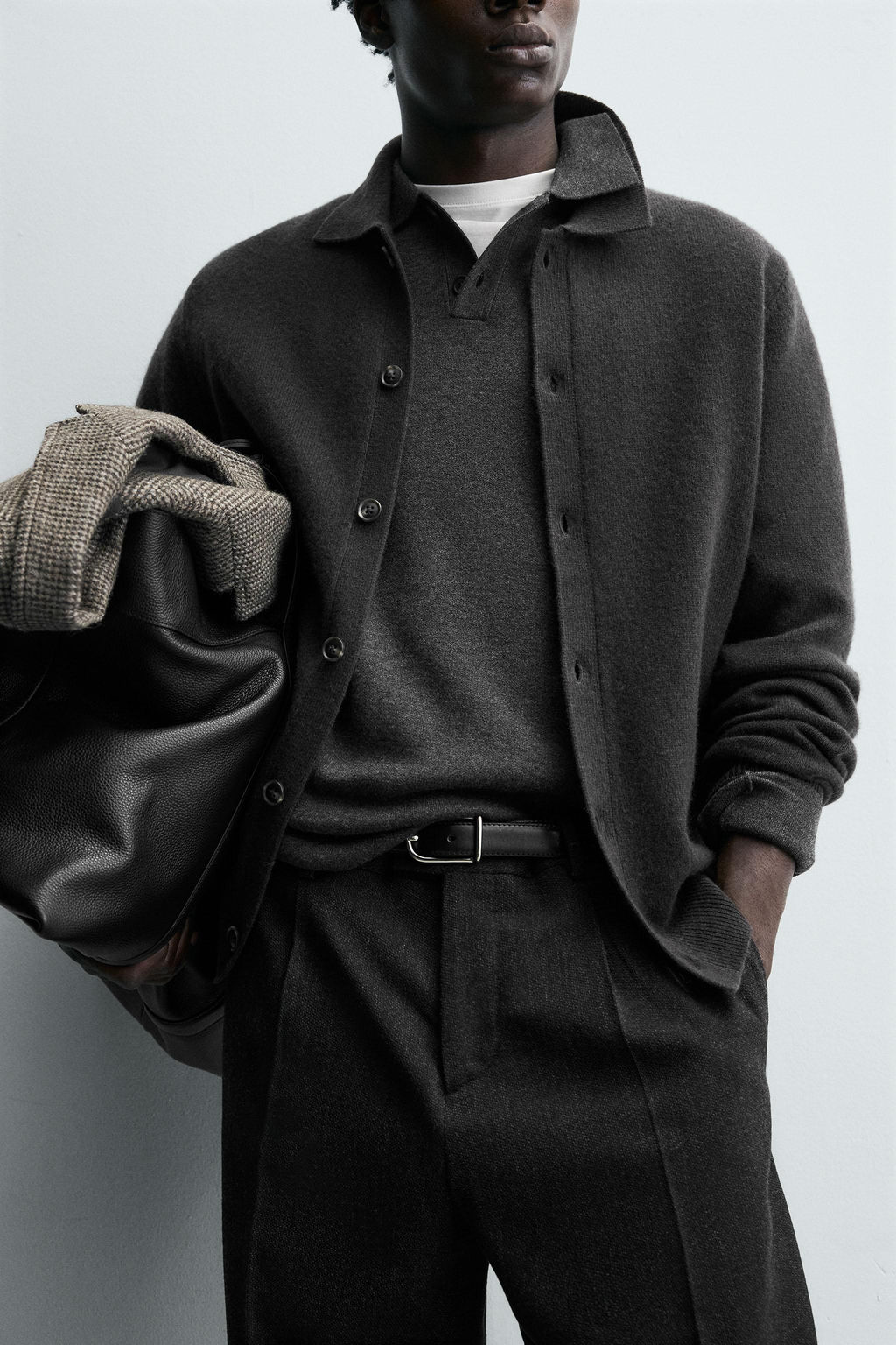 LIMITED EDITION WOOL BLEND CARDIGAN