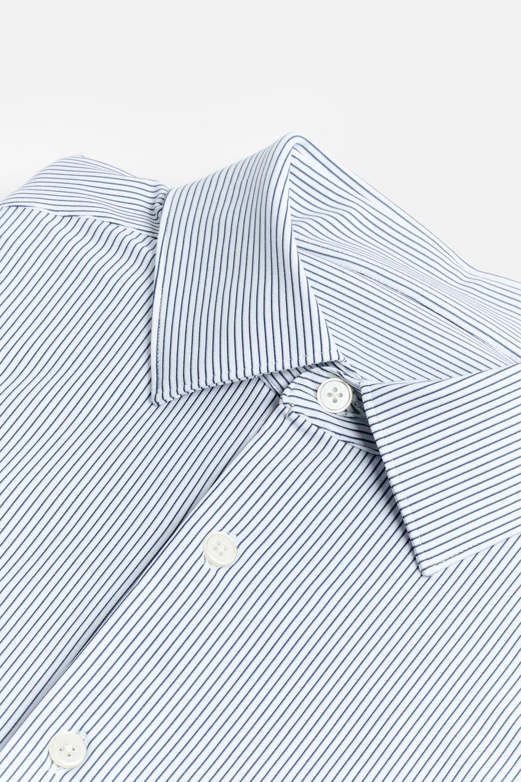 STRIPED STRETCHY SHIRT - Zara фото 10