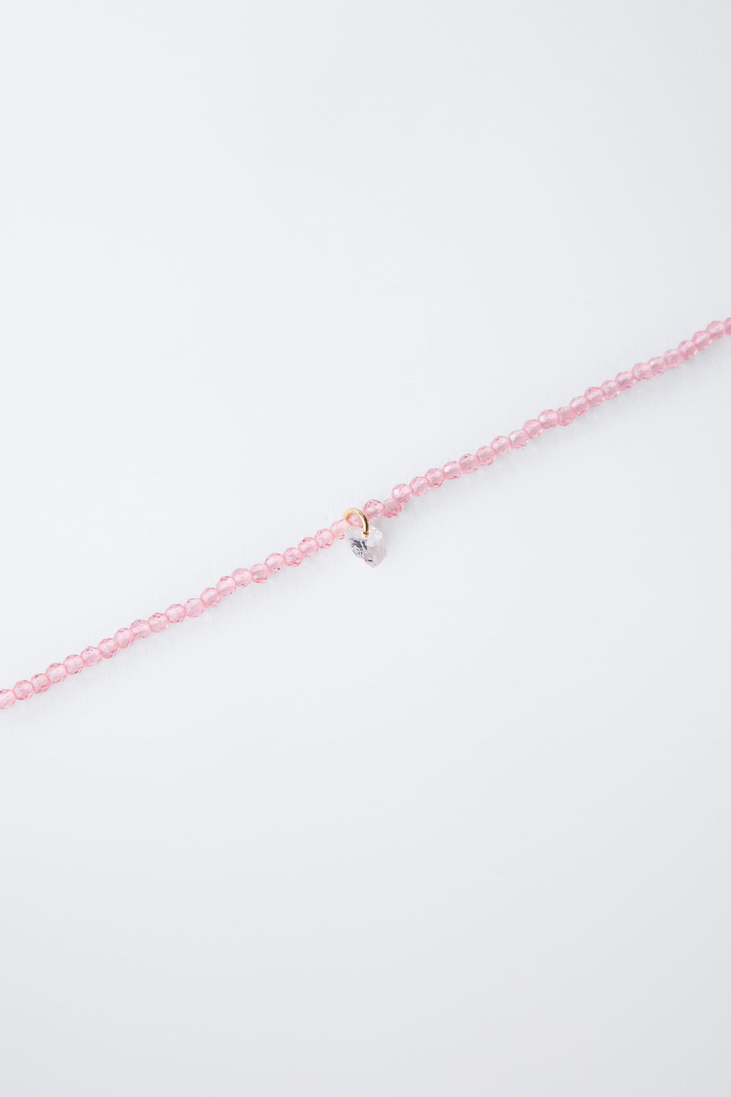 HEART CUBIC ZIRCONIA NECKLACE - Zara фото 2