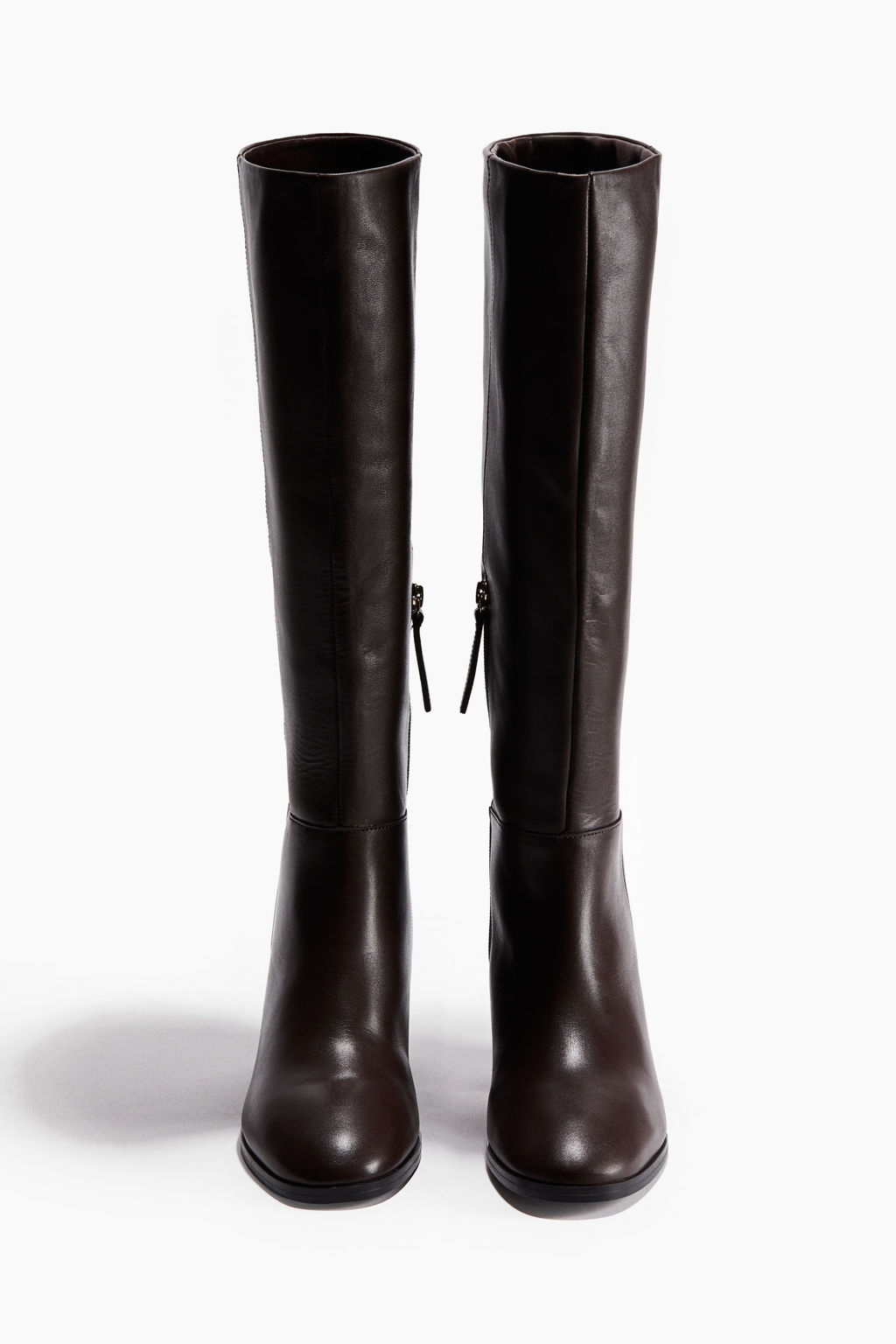 Botas de piel a la rodilla - H&m фото 4