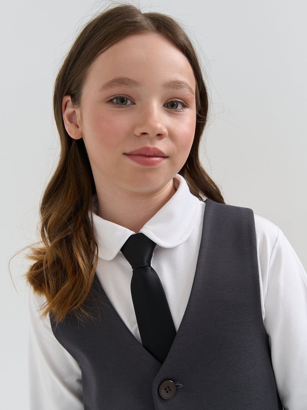 Галстук с фиксатором Черный - Bungly фото 5