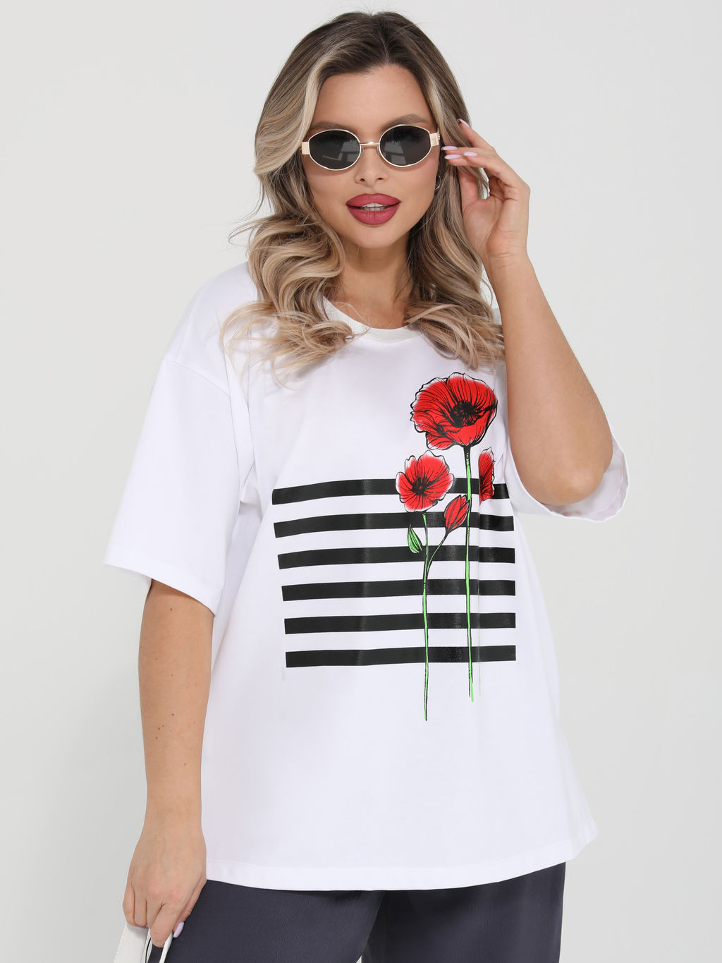 Футболка 95% хлопок, 5% эластан - Dora фото 19