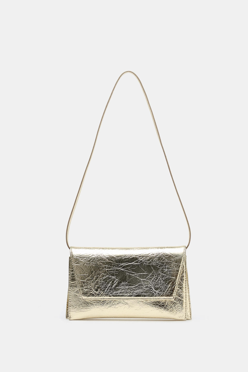 EMBOSSED FLAP BAG - Zara фото 6