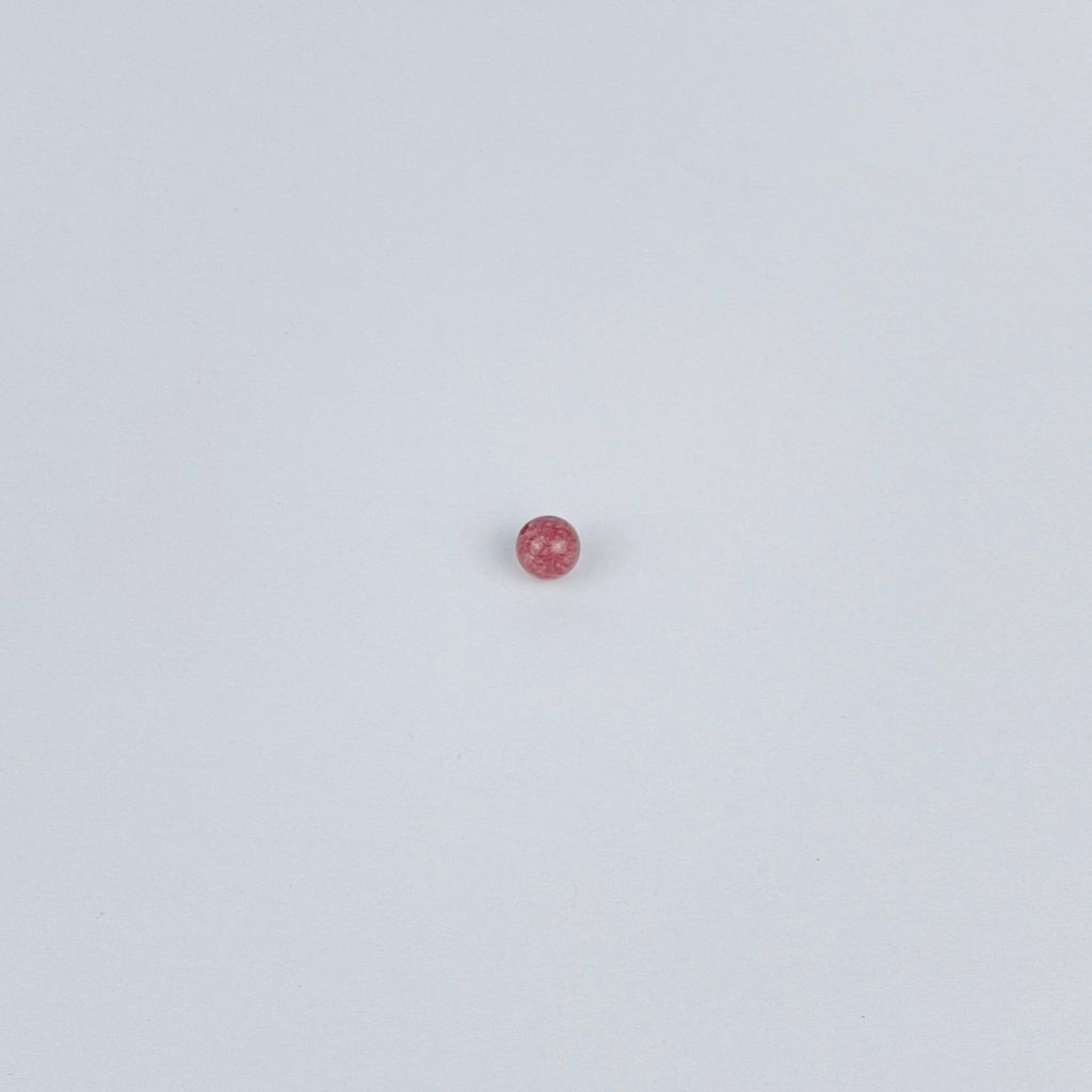 Бусины для украшений из Клубничного кварца (10 шт)