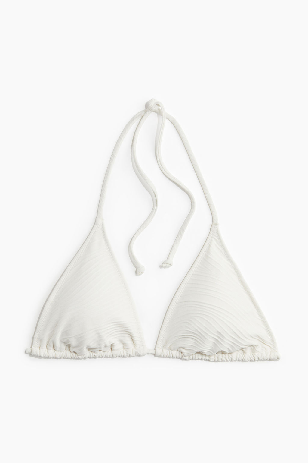 Top de bikini triangular con relleno - H&m фото 2