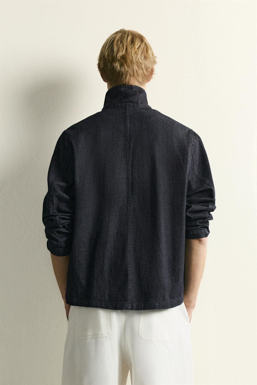 SOBRECAMISA DENIM RELAXED FIT / ?ndigo - Zara фото 3