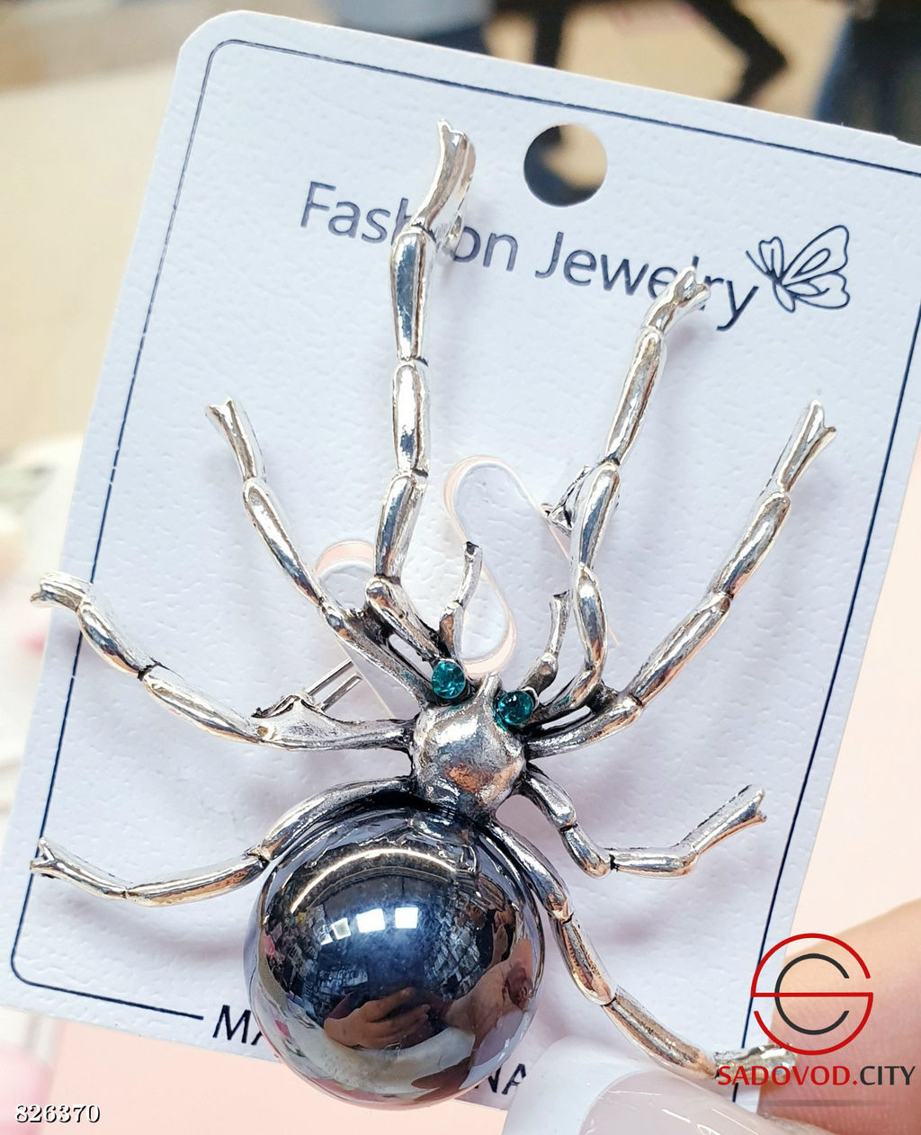 Брошь женская на булавке