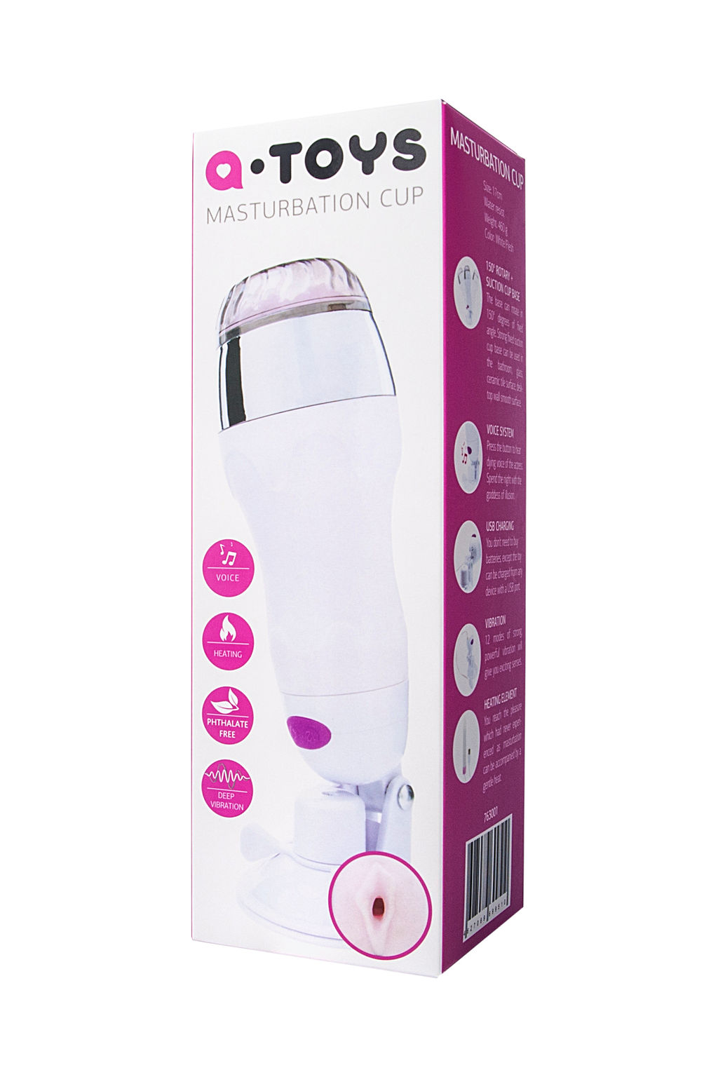 Реалистичный мастурбатор TOYFA A-toys Pany, TPR, телесный, 25 см  фото 7