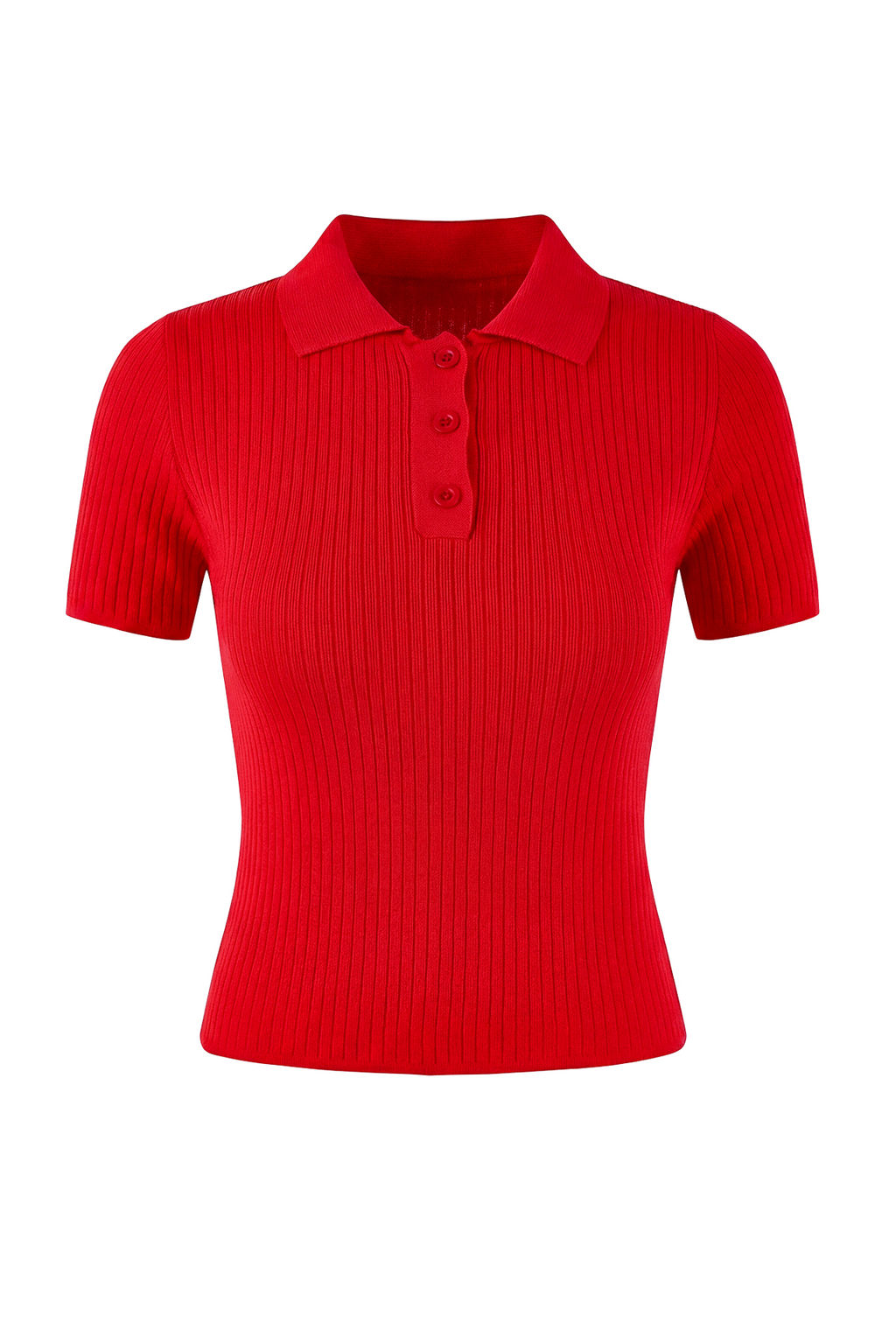 Trendyolmilla Siyah*001-Kahverengi Basic Polo Yaka Ikili Paket Triko Ince Bluz TWOSS25BZ00503  фото 31