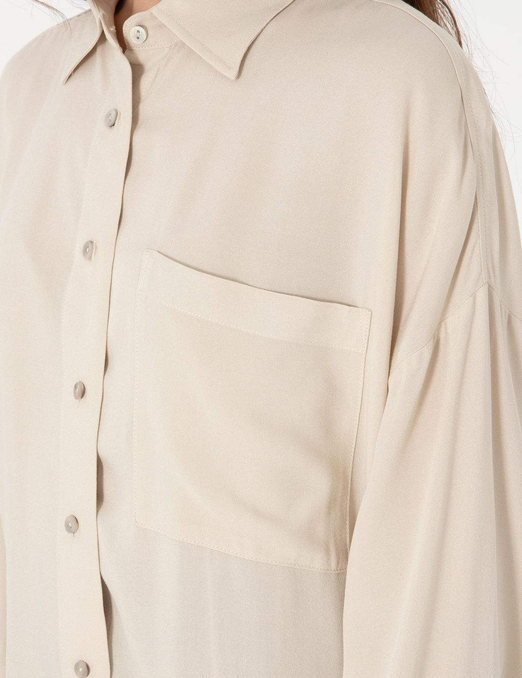 Krem Oversize Uzun Kollu G_mlek - Pierre cardin фото 7