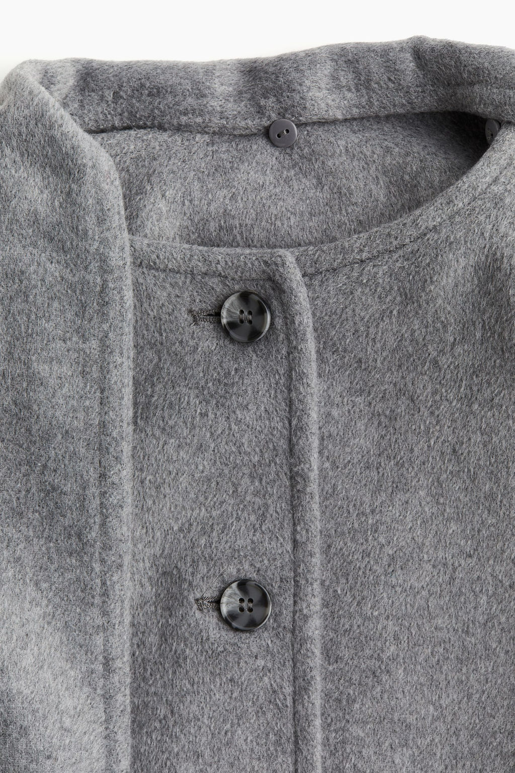 Chaqueta de fieltro con bufanda - H&m фото 8