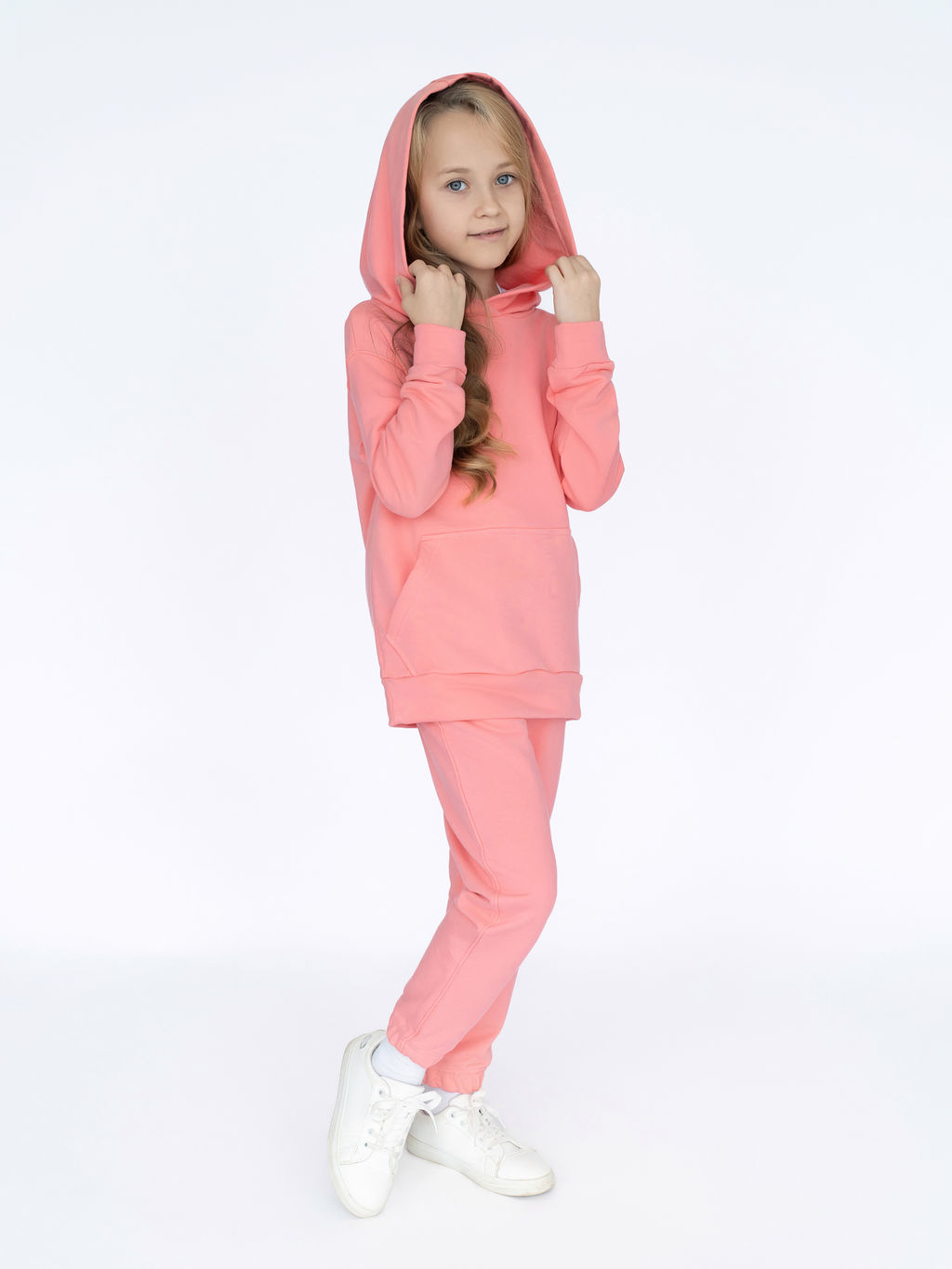 Костюм спортивный персиковый