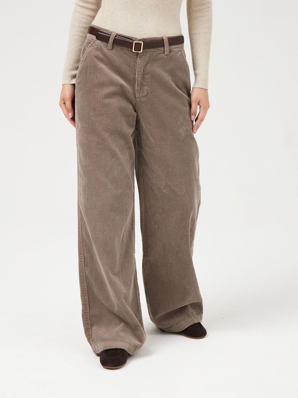 Женские Вельветовые Брюки Свободные - Mossmore фото 173