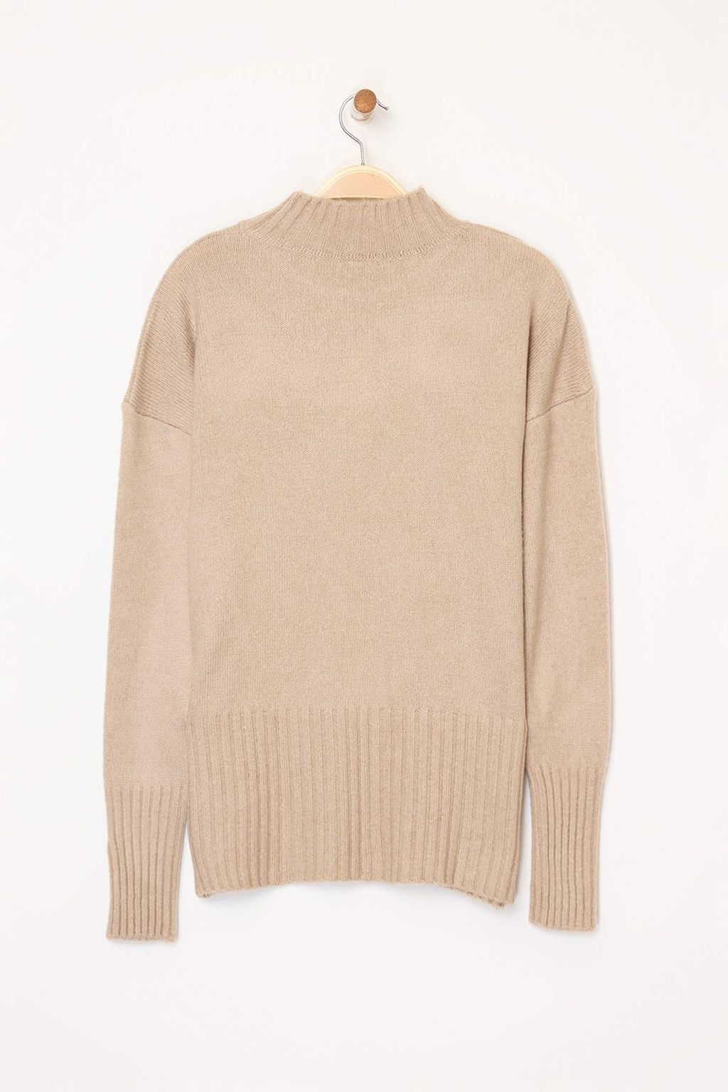 Vizon Genis Kal?p Yumusak Dokulu Basic Triko Kazak TWOAW23KZ00490