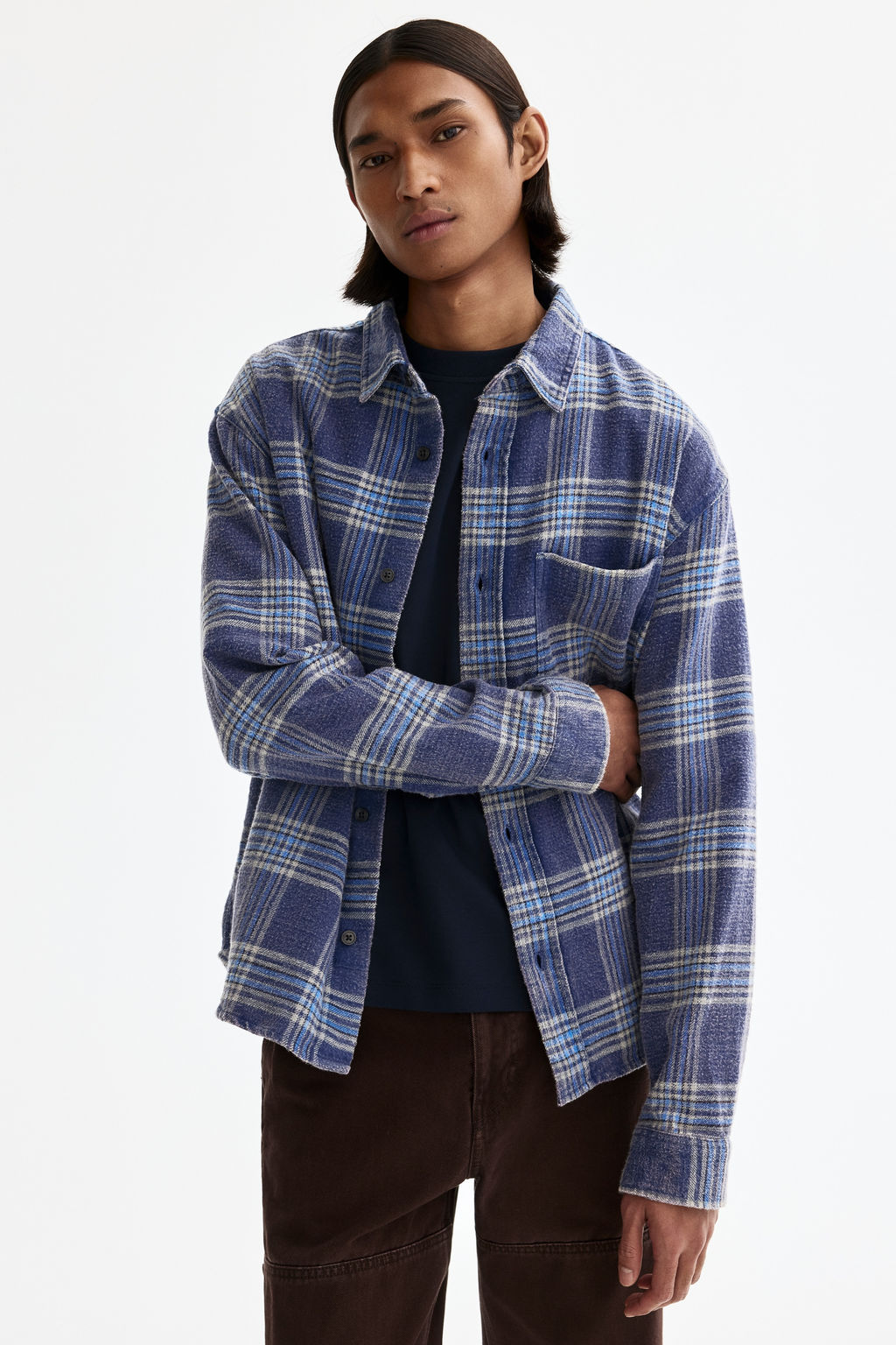 Camisa de algod?n Relaxed Fit - H&m фото 4