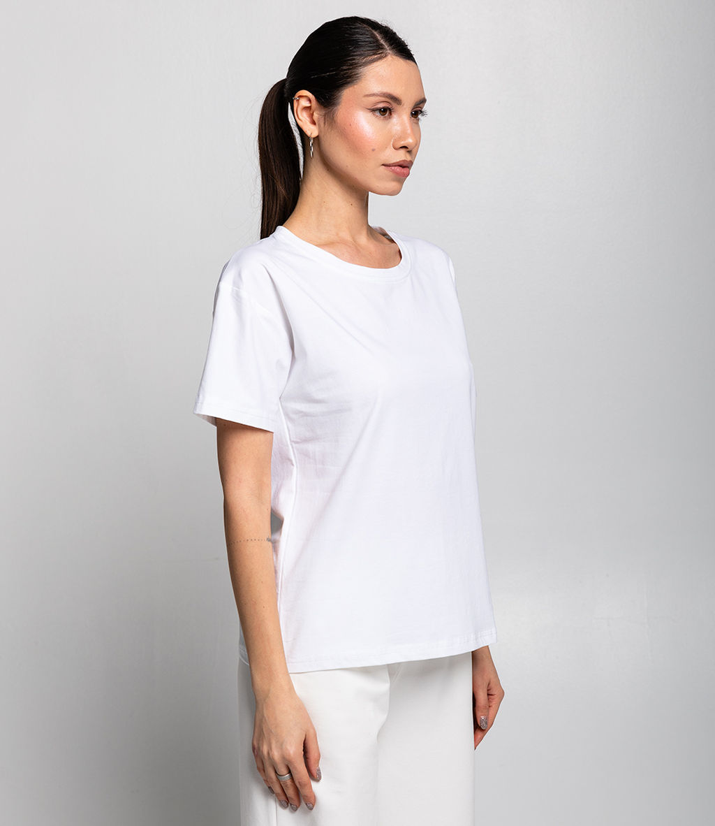 Футболка #КТ44 (6), белый - Dommod фото 2