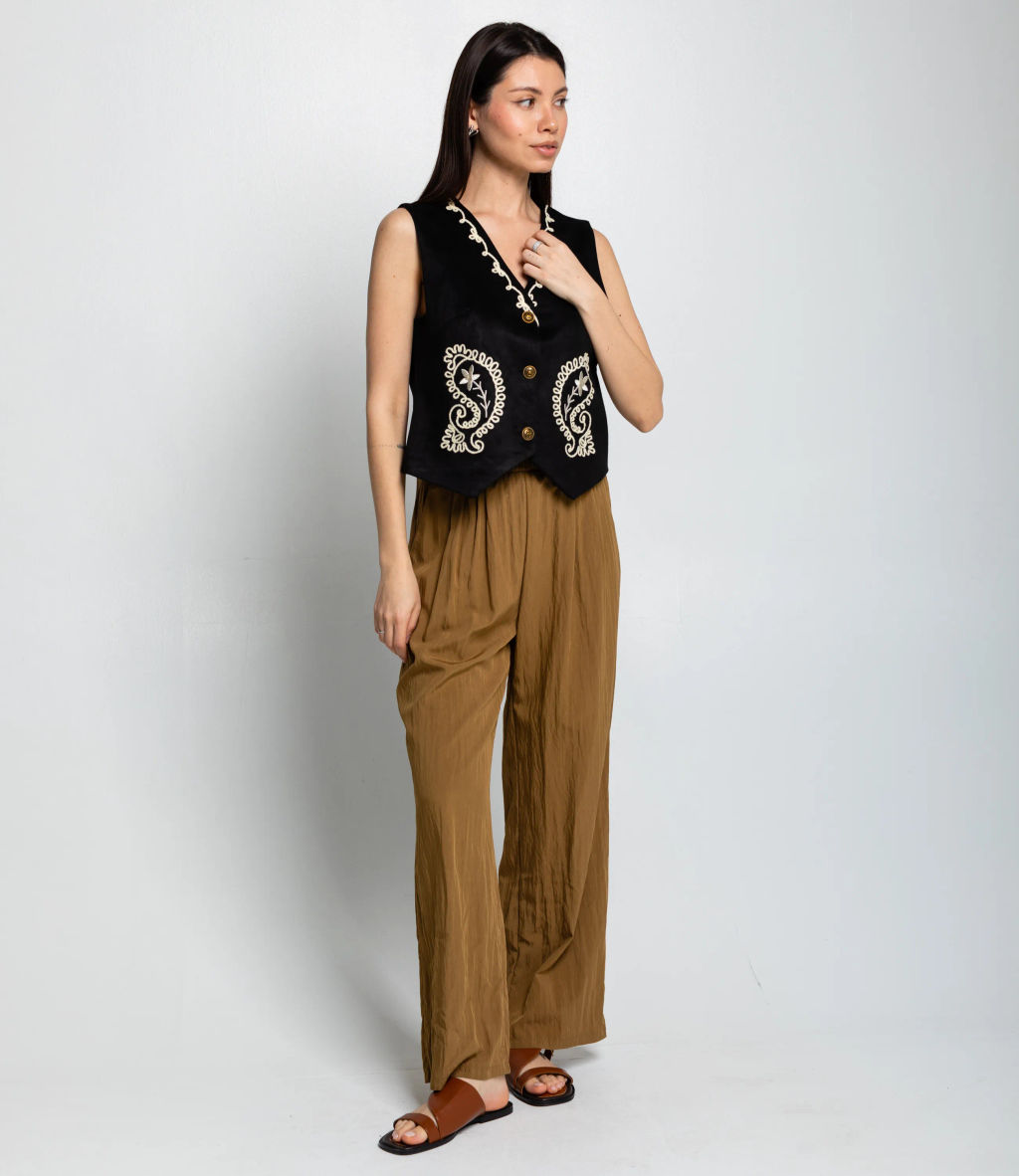 Жилет #КТ9836, чёрный