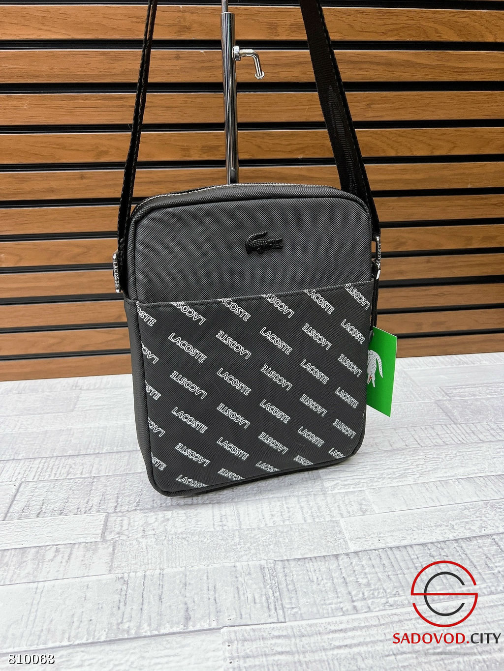 Мужская сумка из кожи 20*24 см. - Bruno фото 5