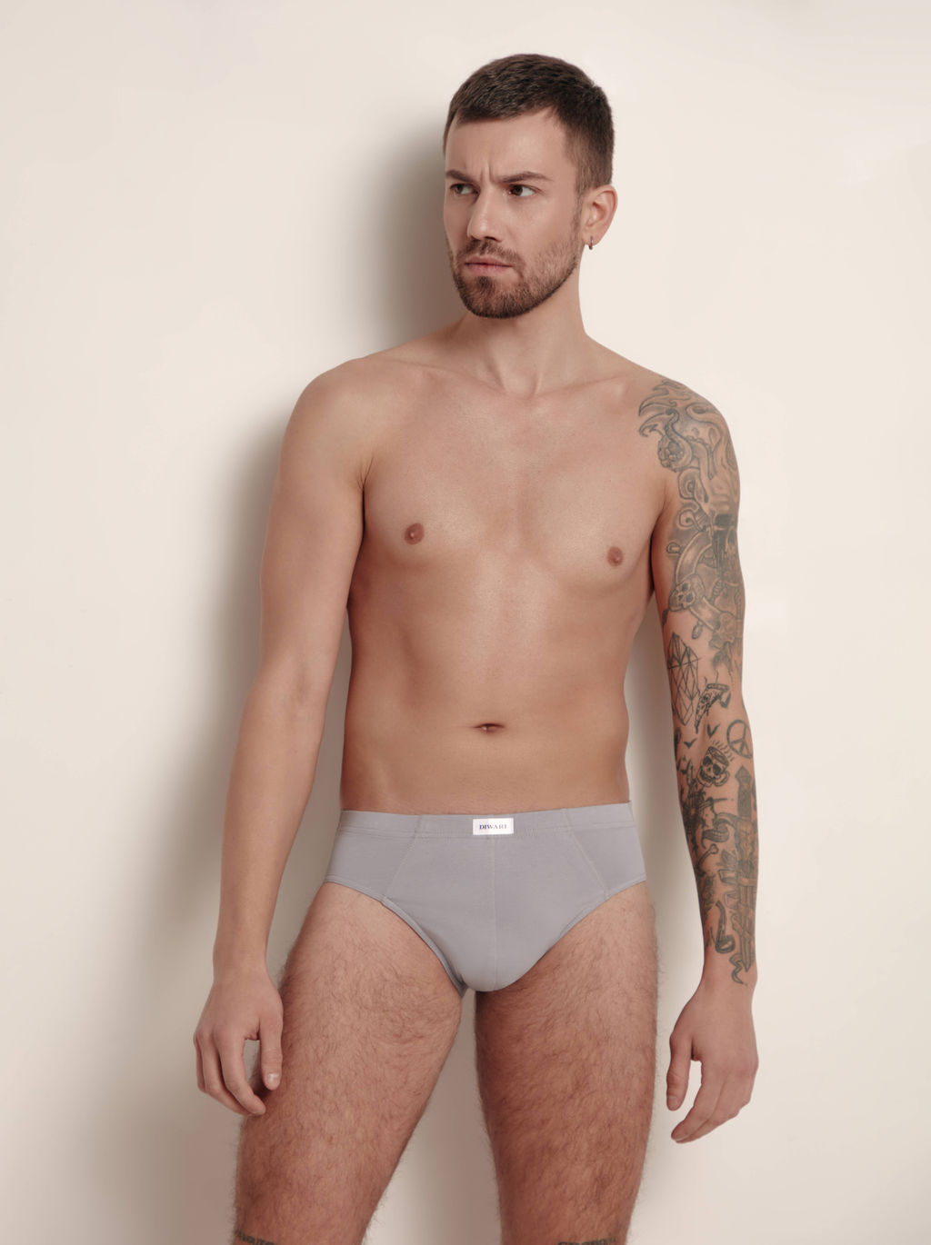 DIWARI BASIC MEN MSL 2128 (коробочка) light grey - Conte elegant фото 2