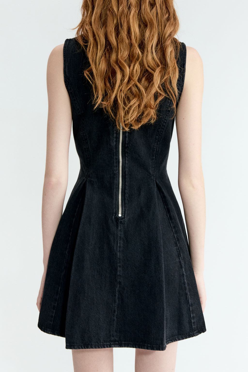 Vestido denim con falda acampanada - H&m фото 5