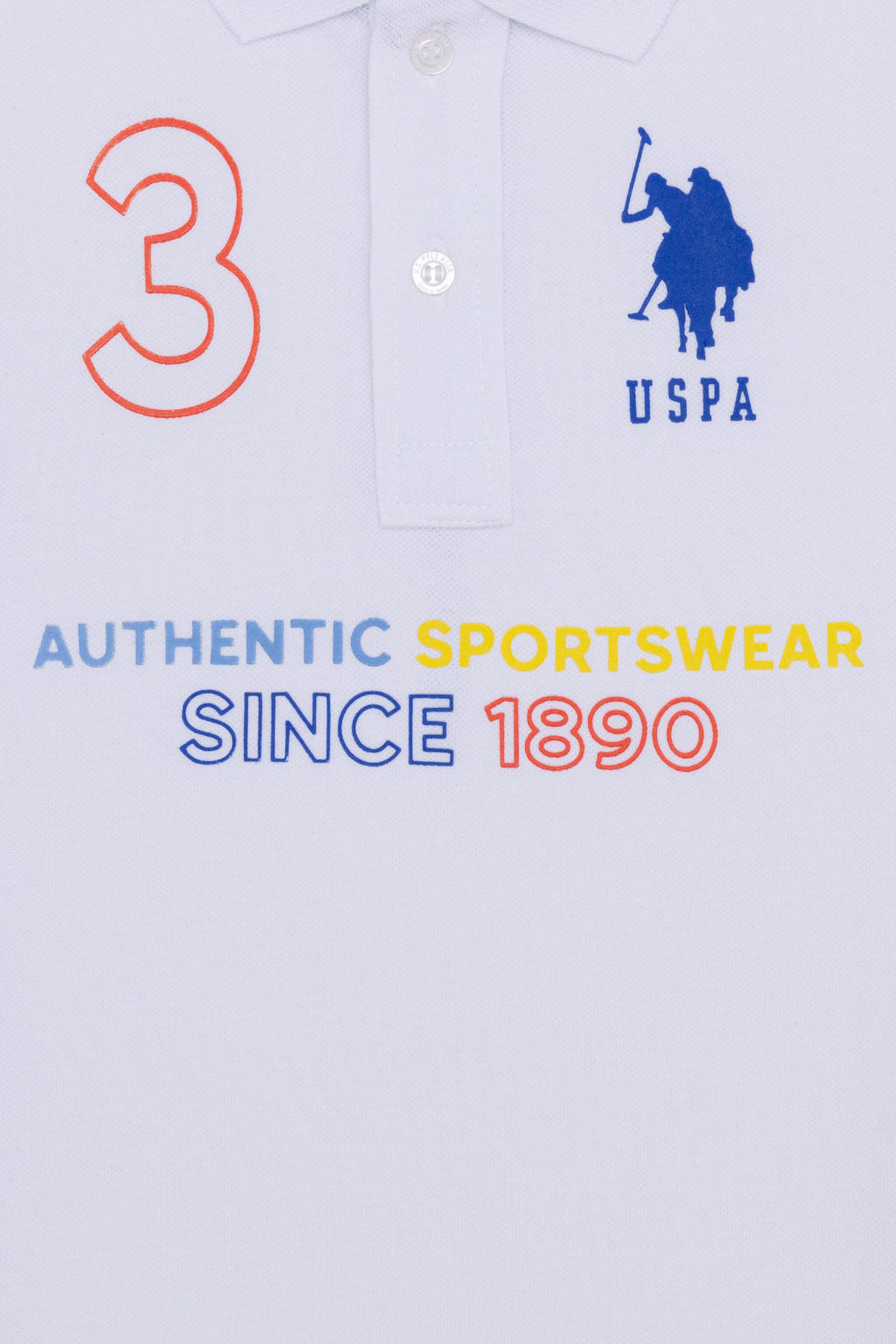 Erkek _ocuk Beyaz Polo Yaka Ti__rt