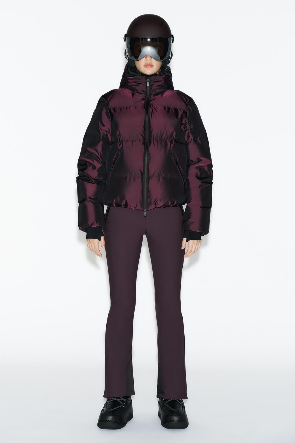 FLARE WATER-RESISTANT WINDPROOF RECCO® TECHNOLOGY SKI COLLECTION TROUSERS, CHARACTERISTICS - Zara фото 22
