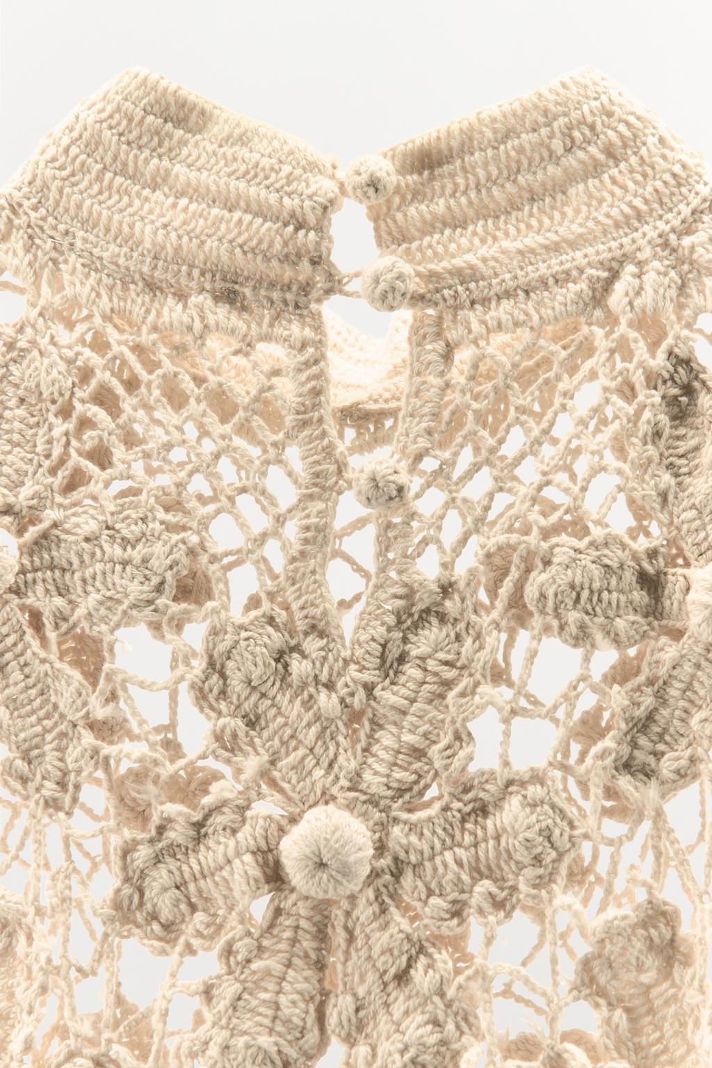 CONTRAST FLORAL EMBROIDERY DRESS - Zara фото 9