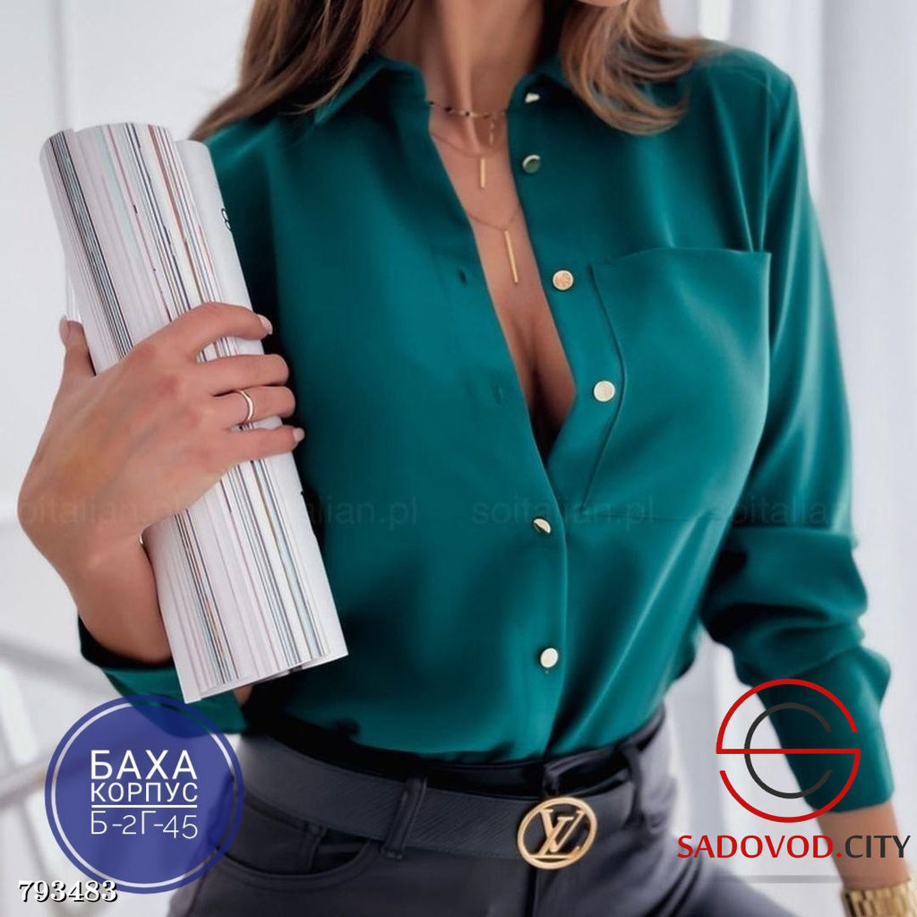 офисная и школьная рубашка - Fiona фото 4