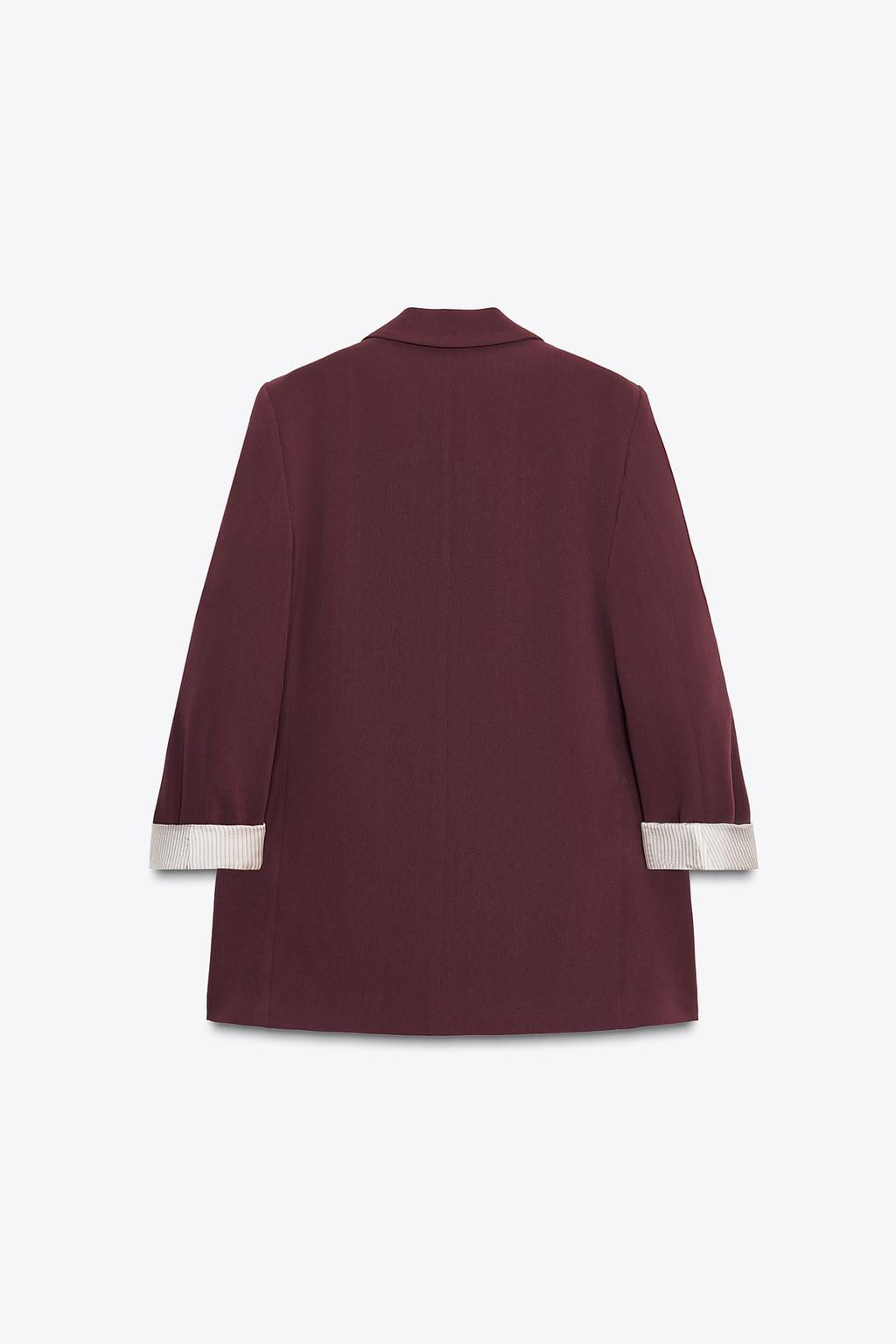 PRINTED CUFF BLAZER - Zara фото 23